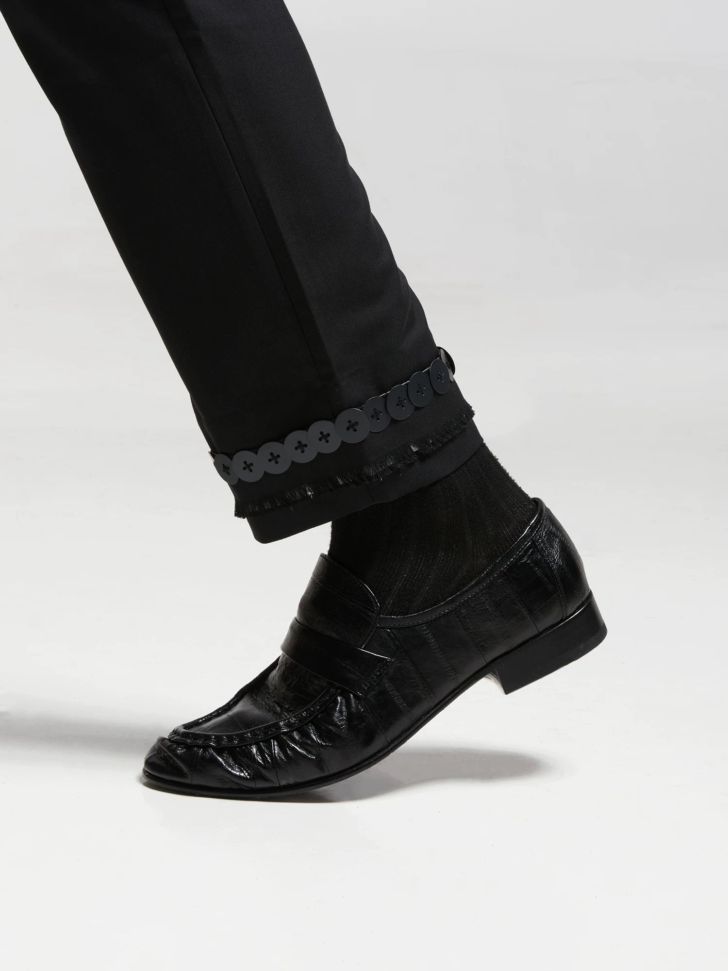 Archive Textured Penny Loafers - Private property