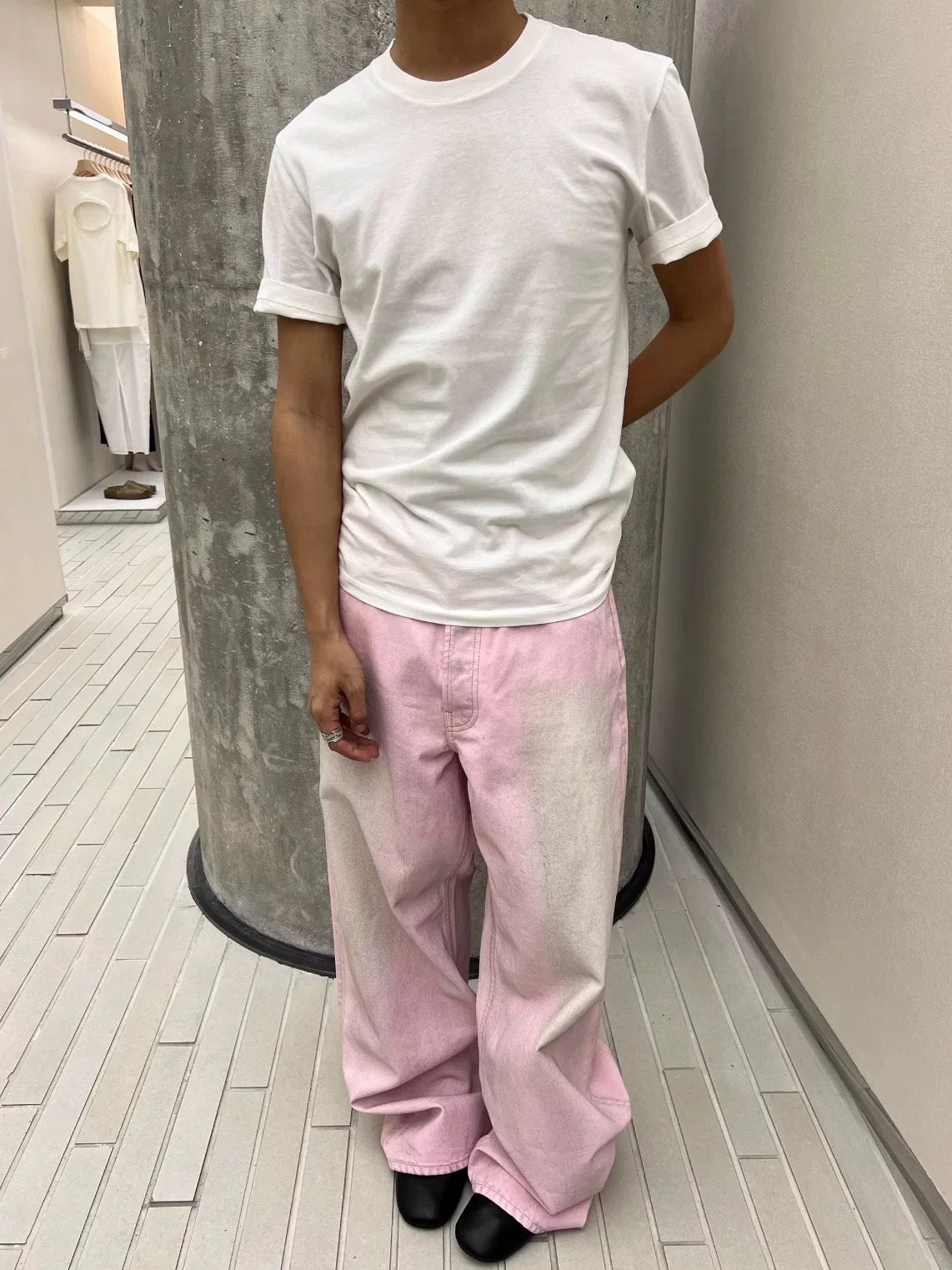 Archival Denim Pink Gradient Fade - Private property