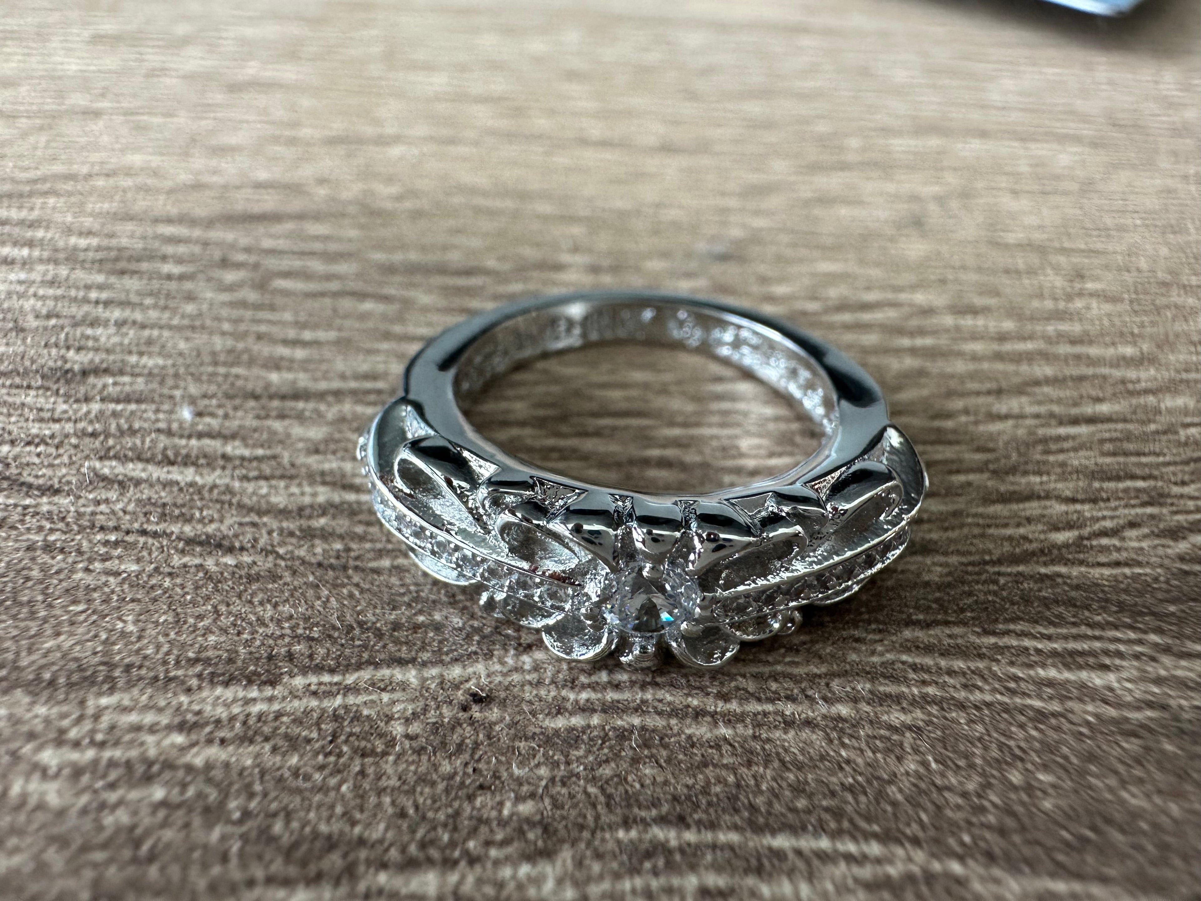 Chrome hearts rings with diamond gemstone - Private property