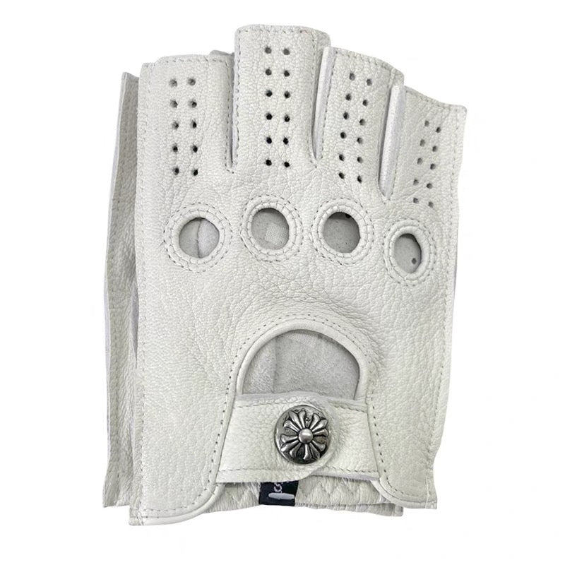 Archive  Fingerless Leather Gloves - Private property