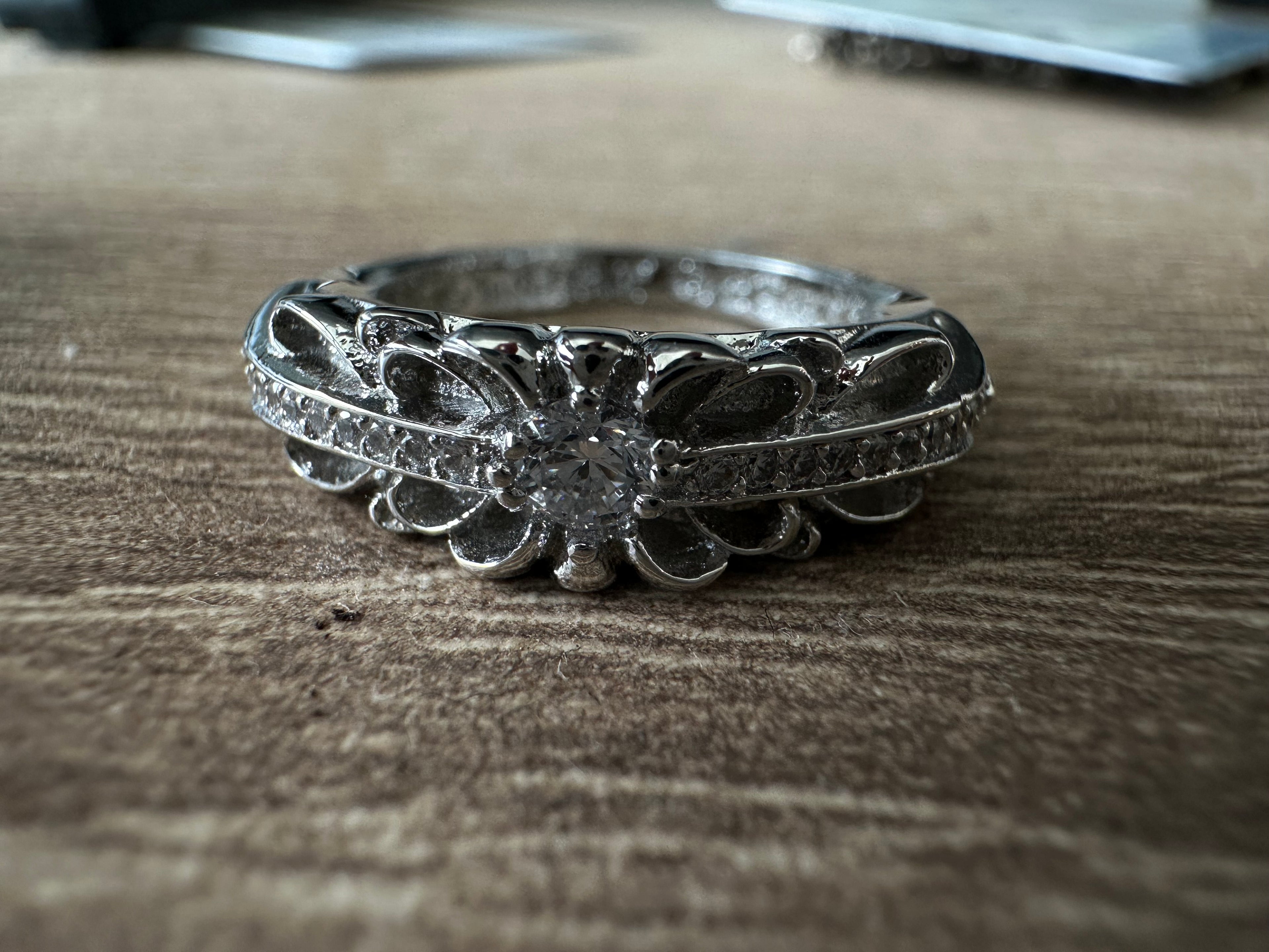 Chrome hearts rings with diamond gemstone - Private property