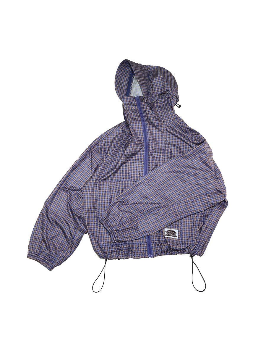 Checkered Windbreaker Jacket - Private property