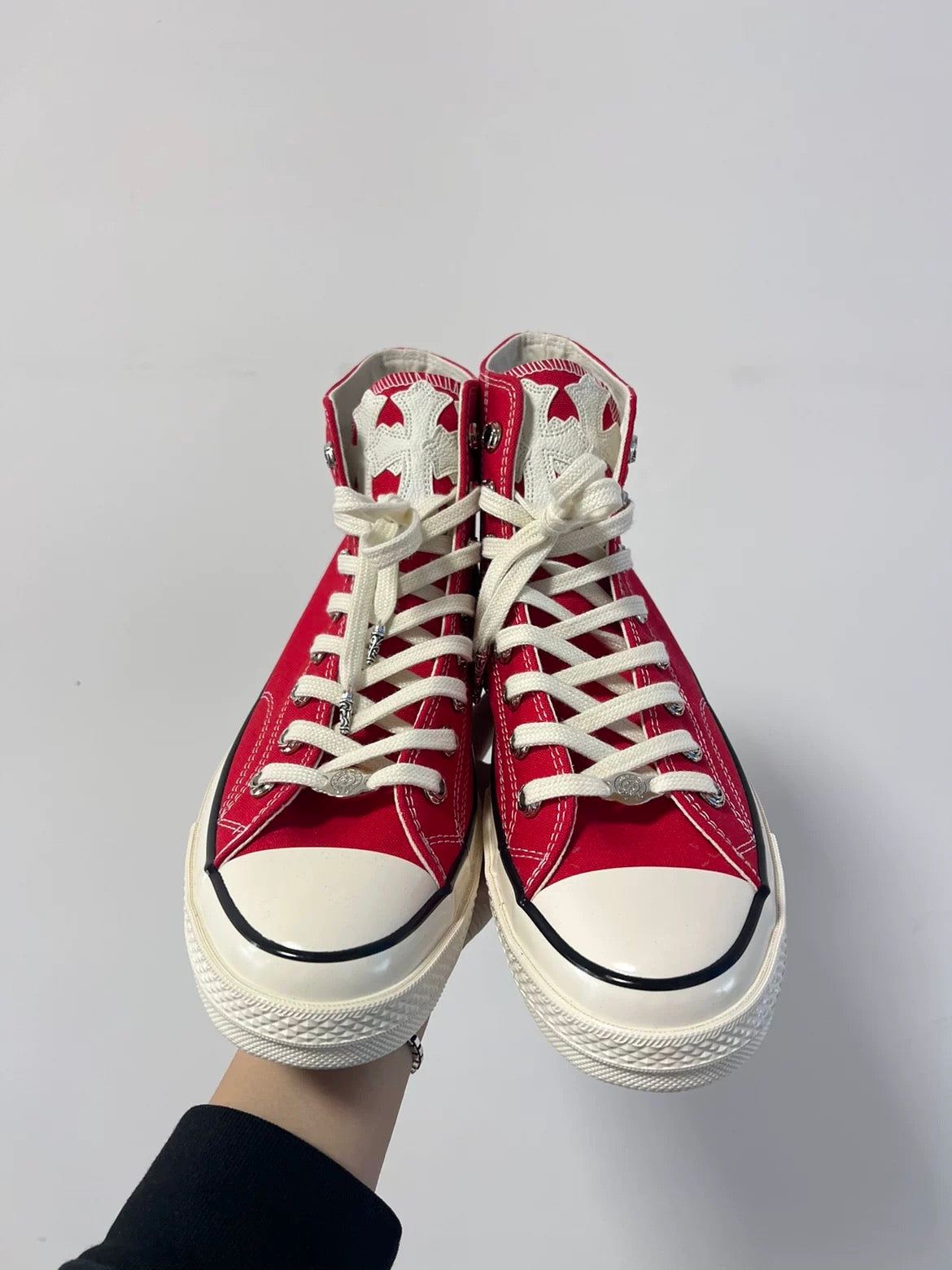 Chrome hearts red all stars converse - Private property