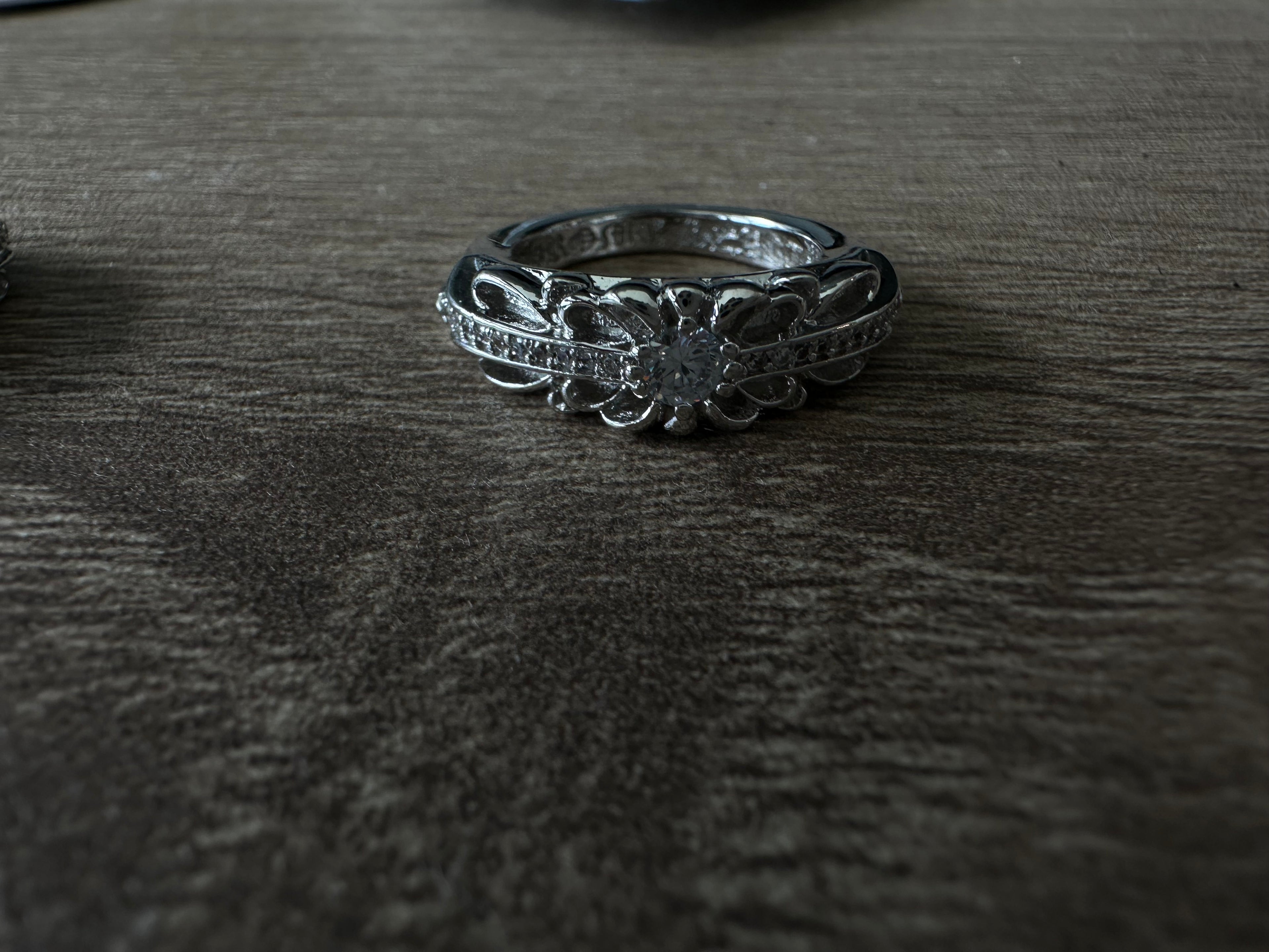 Chrome hearts rings with diamond gemstone - Private property