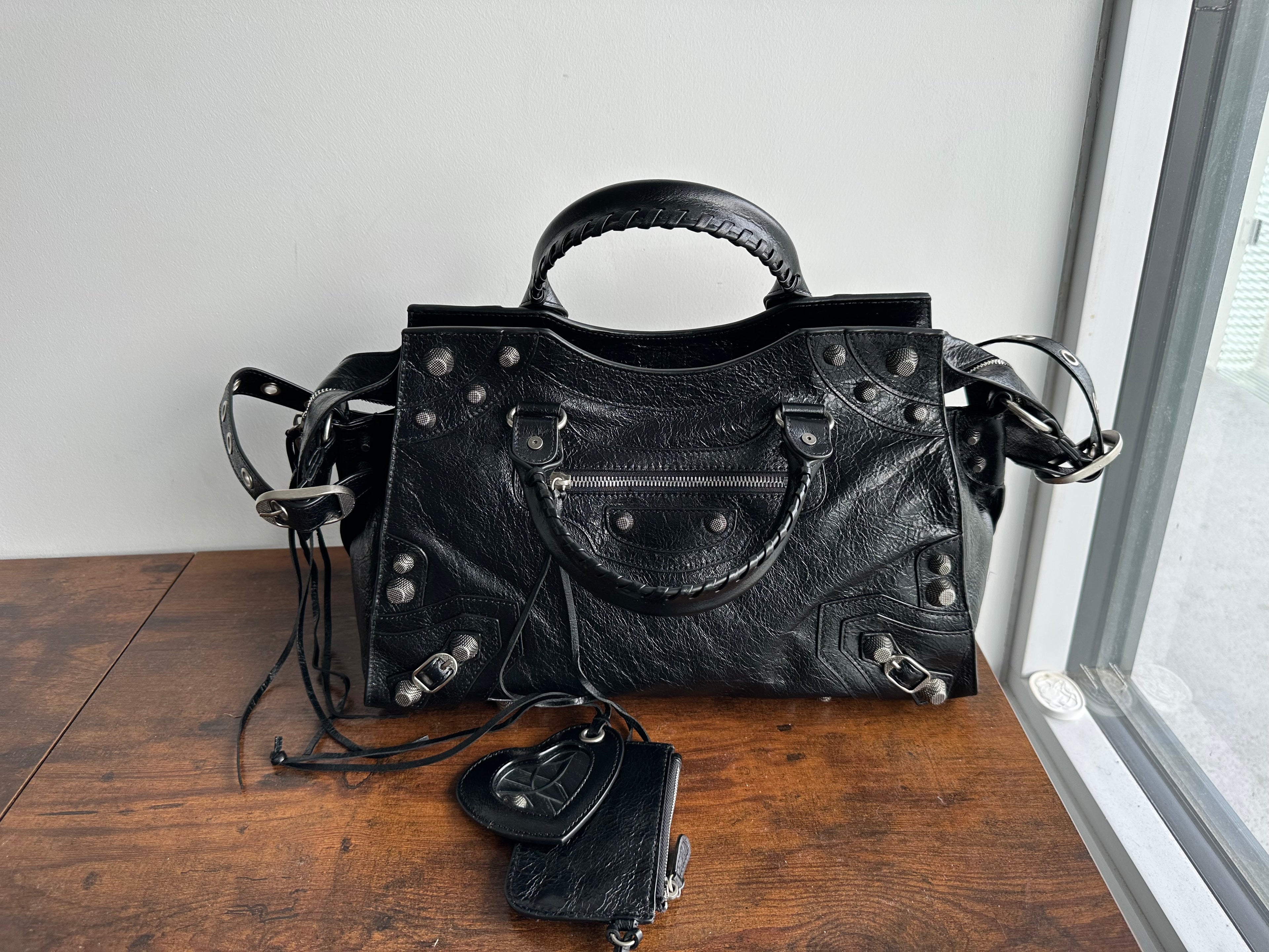 Archive leather stud bag - Private property