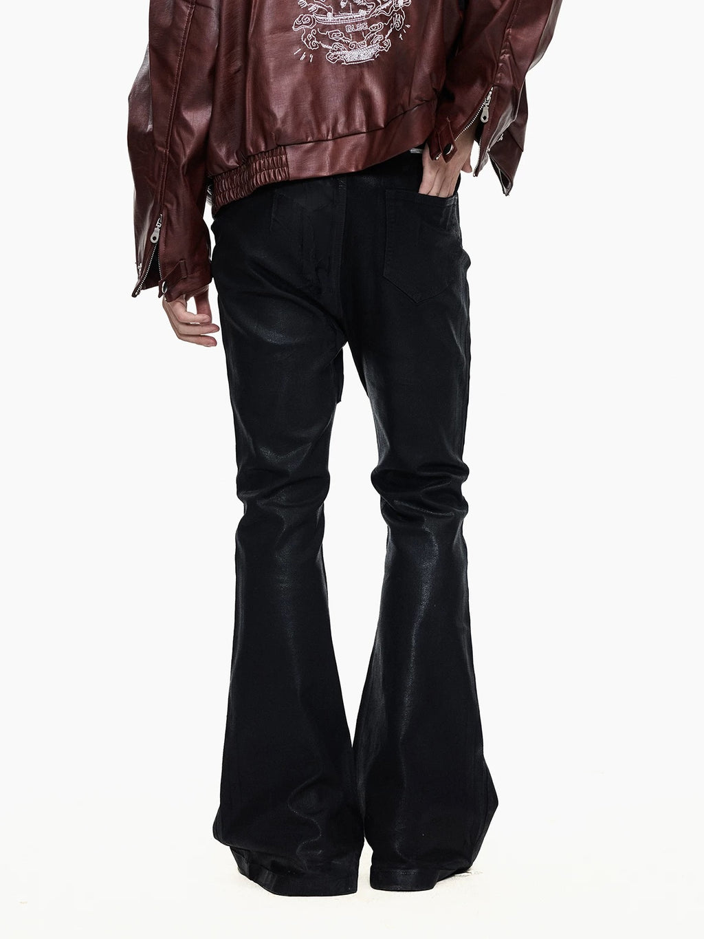 Waxed denim bootcut - Private property 