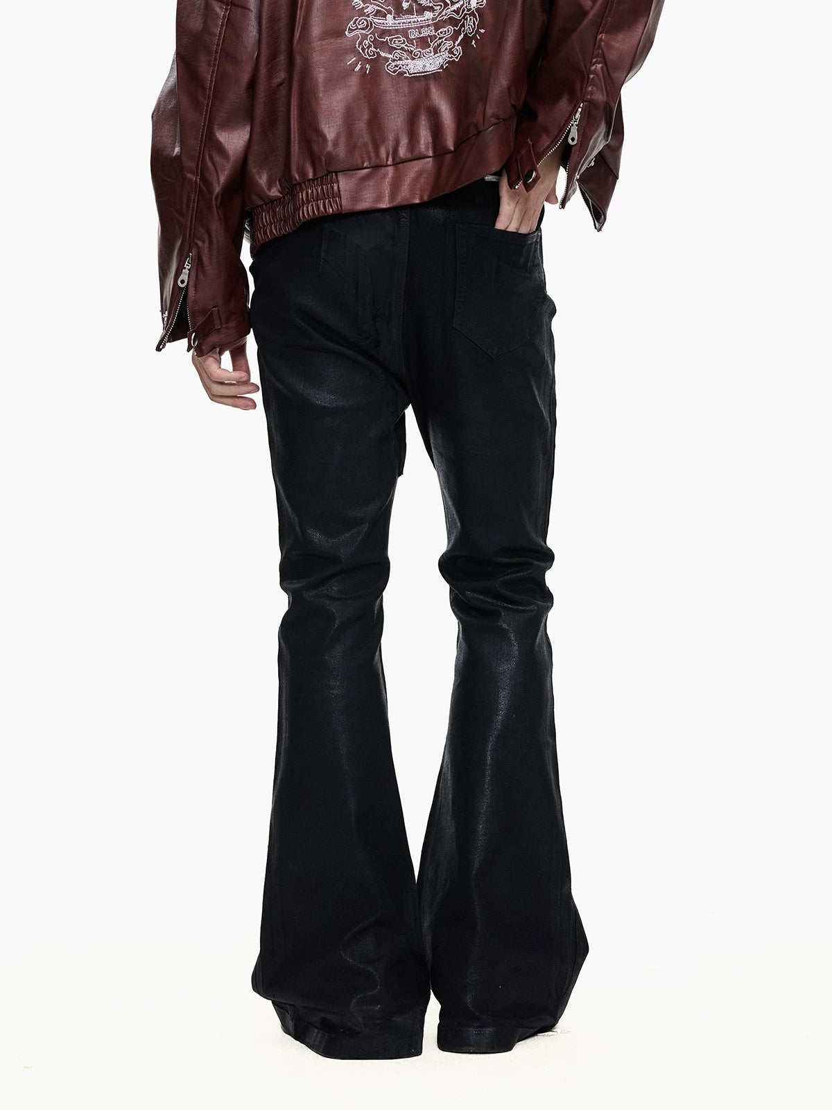 Waxed denim bootcut - Private property 