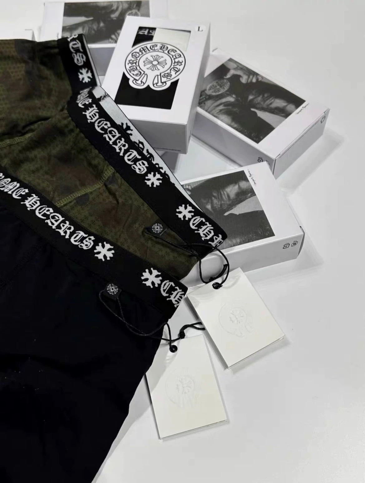 Chrome hearts black underwear briefs - Private property 