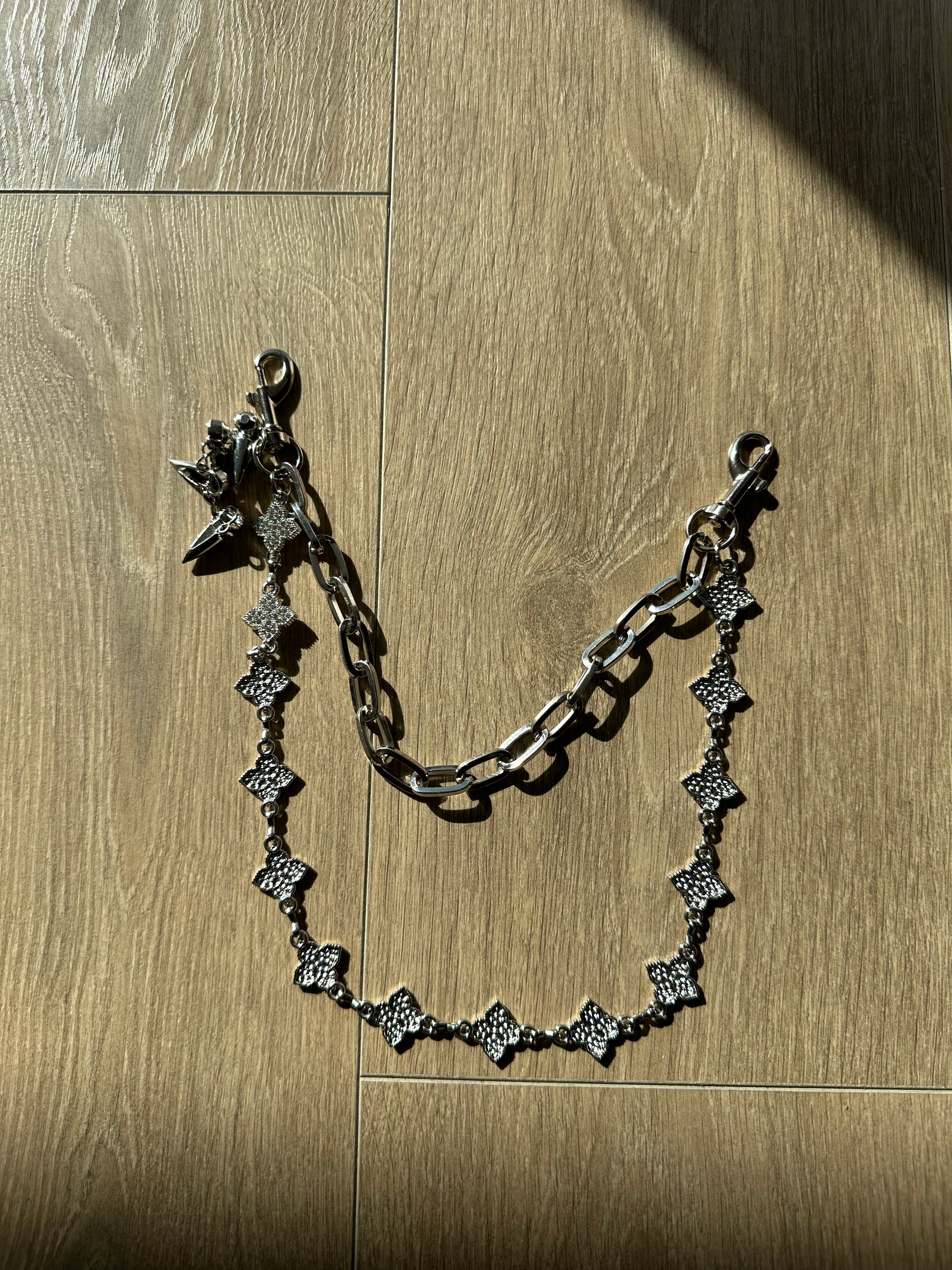 Denim chain accessories - Private property 