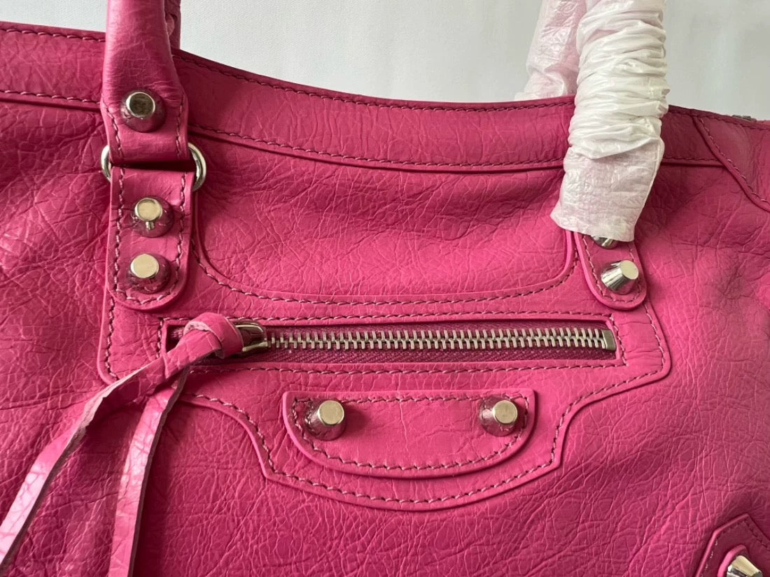 Balenciaga city leather stud bag - Private property 