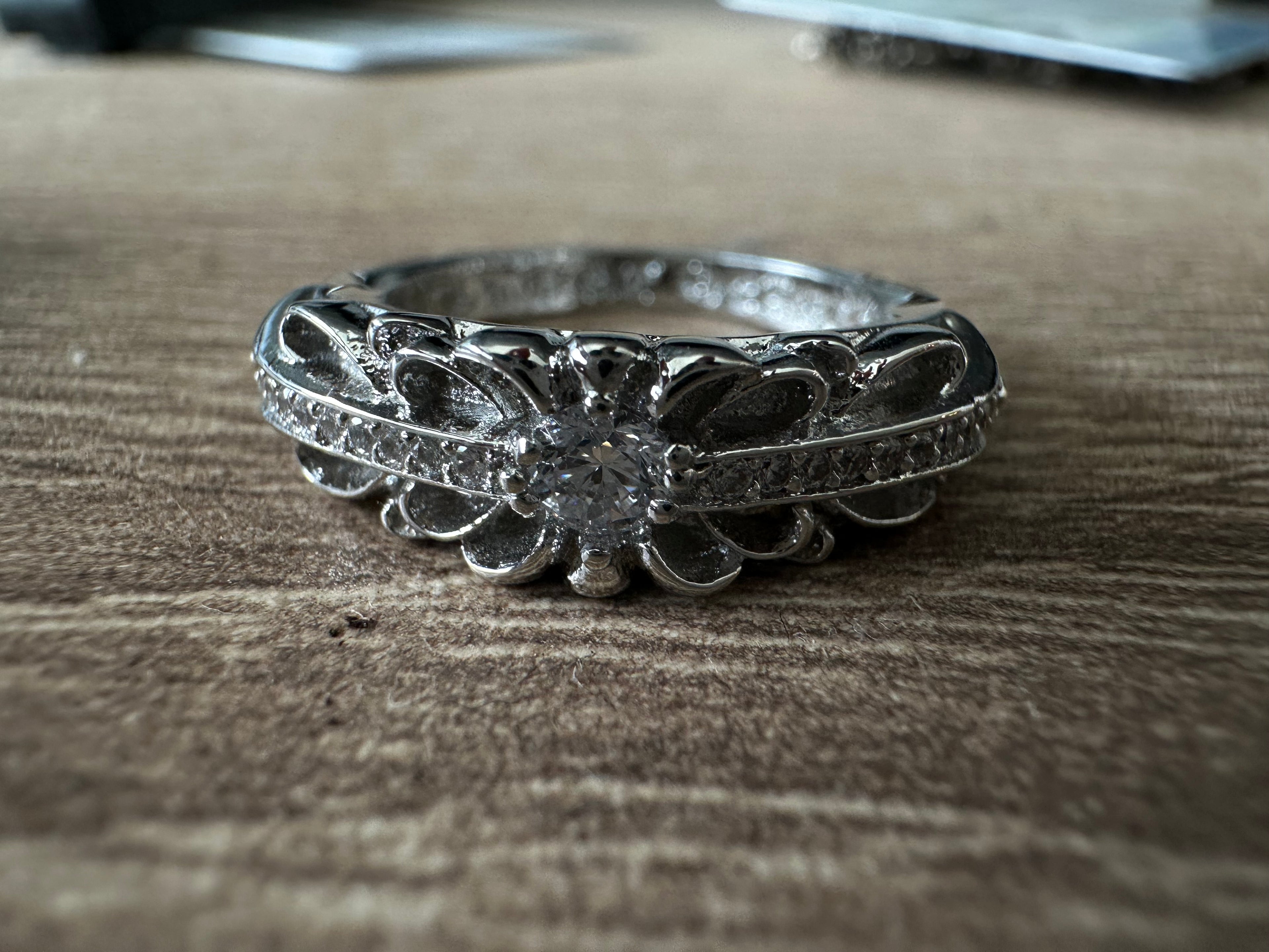 Chrome hearts rings with diamond gemstone - Private property 