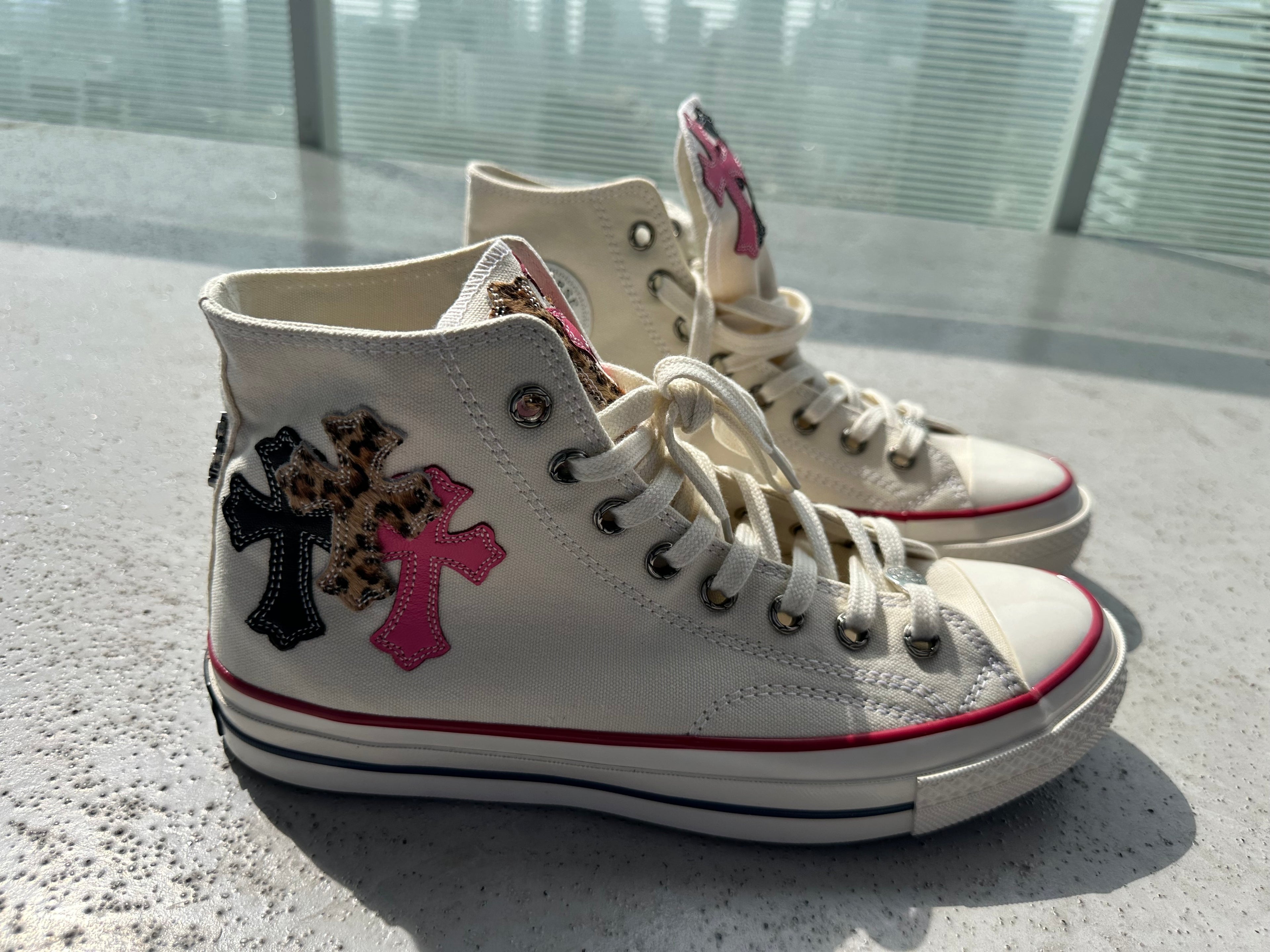 Chrome hearts all stars converse - Private property 