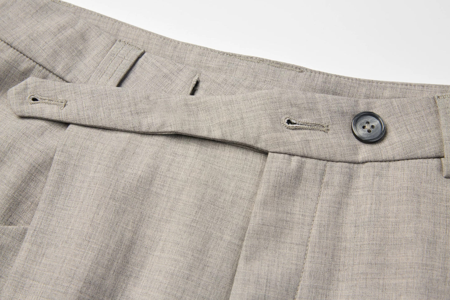 Modern Tailored Wide-Leg Shorts Grey - Private property 