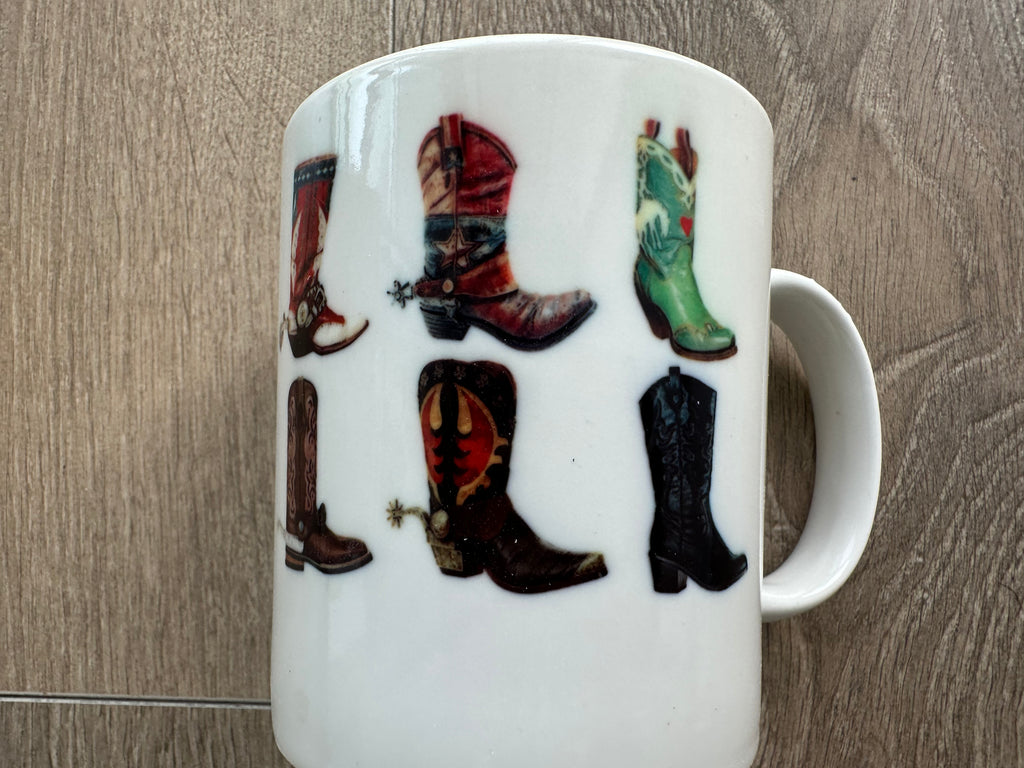 Vintage boots graph mug *limited only* - Private property 
