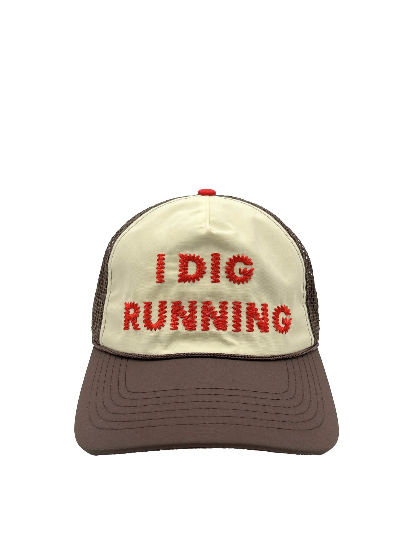 I dig running trucker hat - Private property 