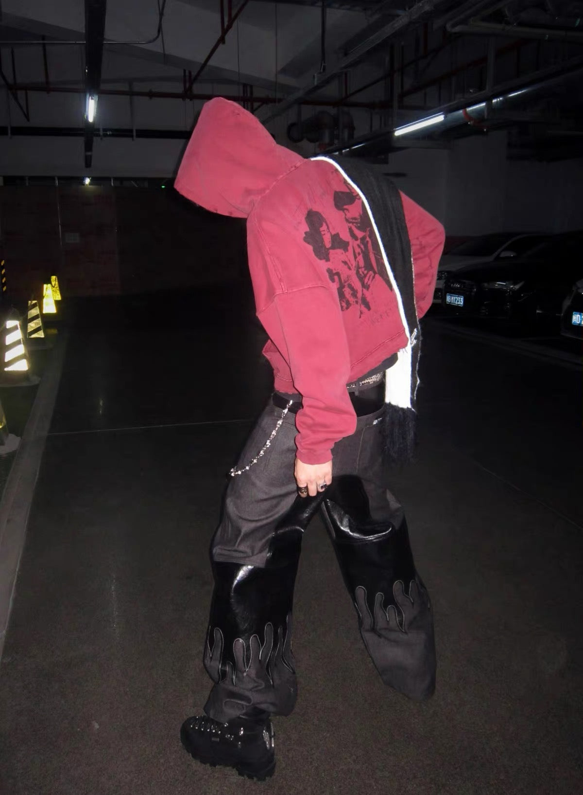 Flame Panel Trousers - Private property 