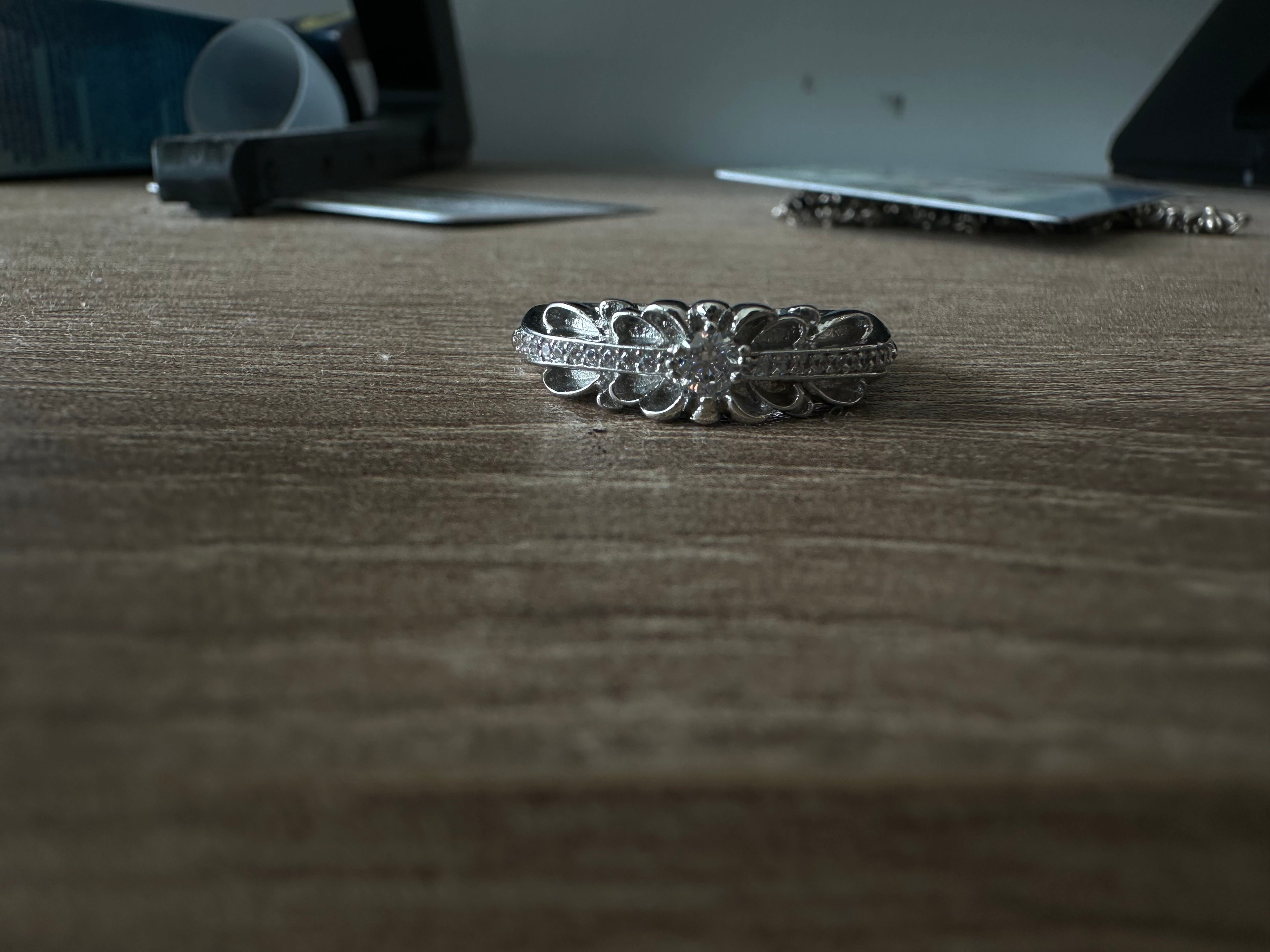 Chrome hearts rings with diamond gemstone - Private property 