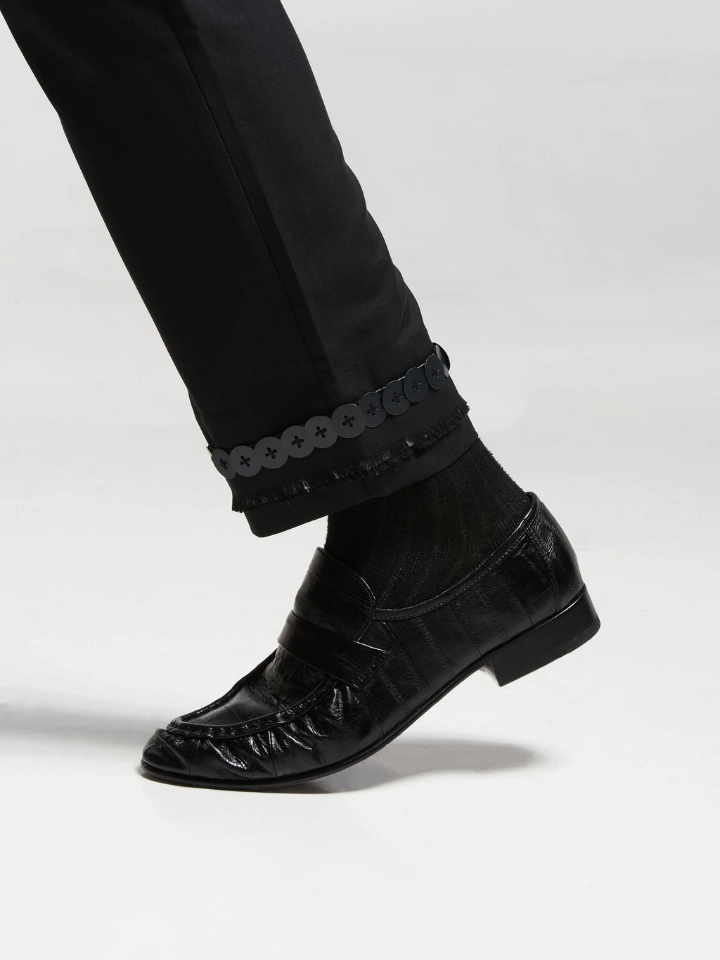 Archive Textured Penny Loafers - Private property 