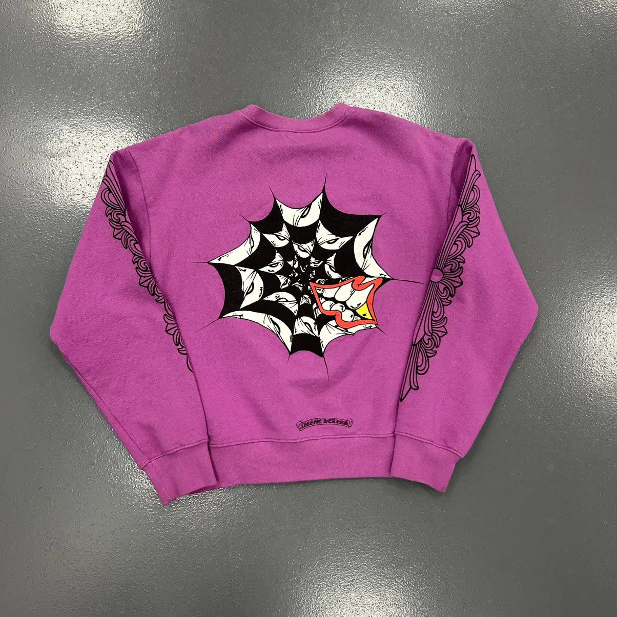 Pink chrome hearts crew neck - Private property 