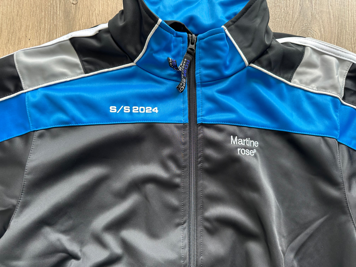 Martine rose blue s/2024 jersey - Private property 