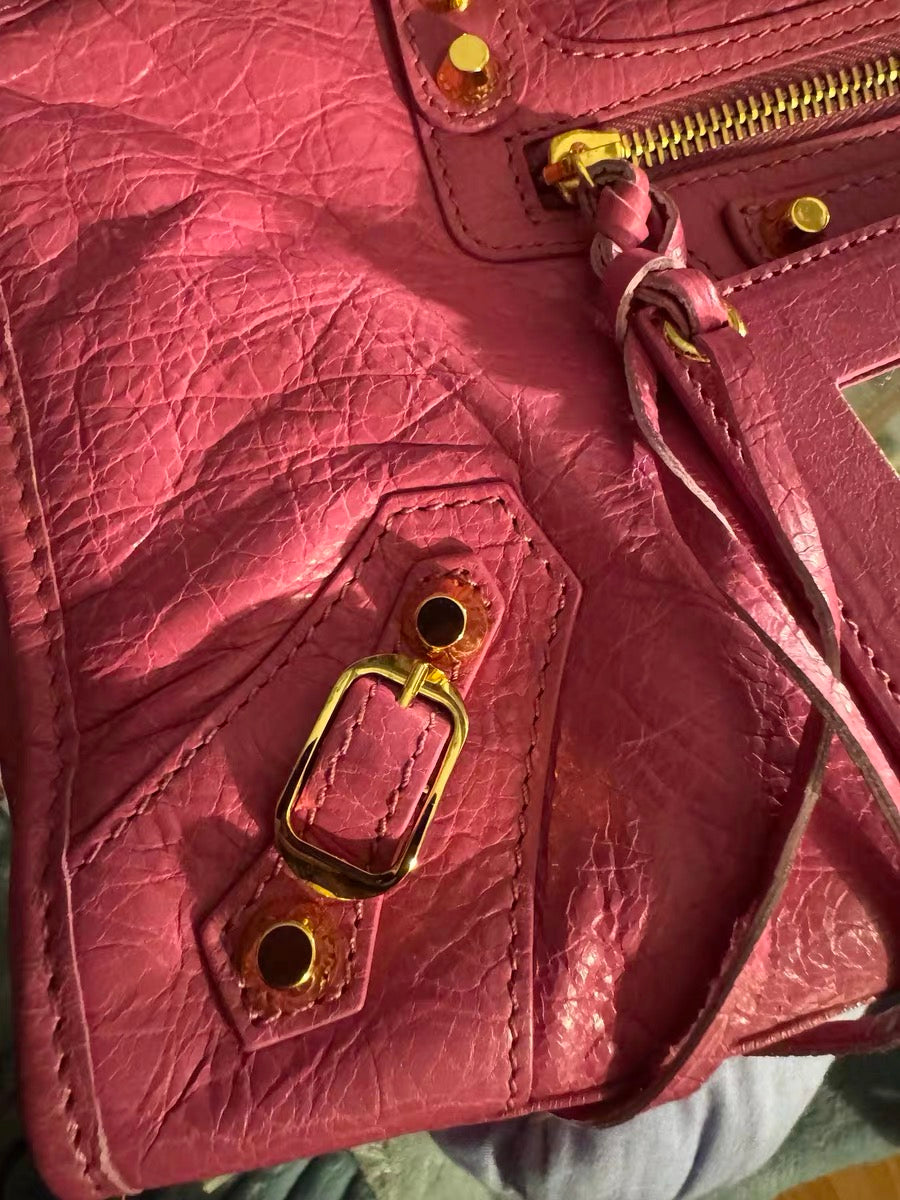 Balenciaga city leather stud bag - Private property 