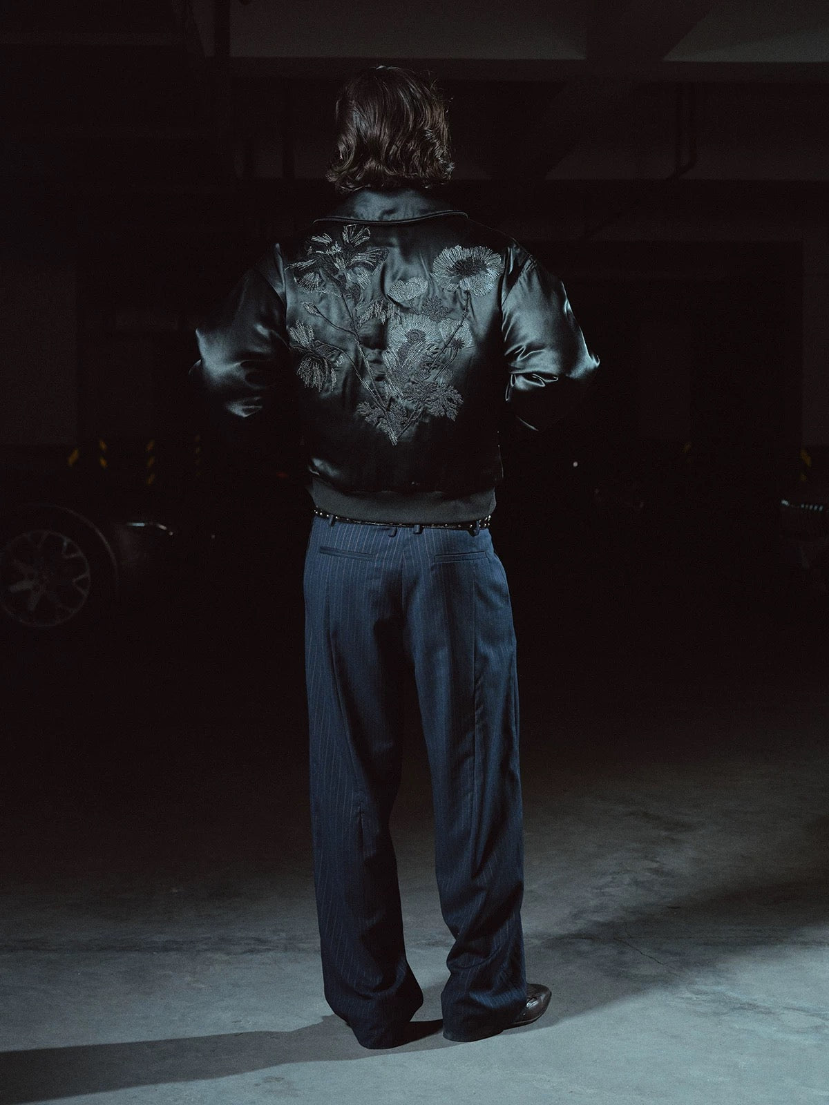 Floral noir jacket - Private property 