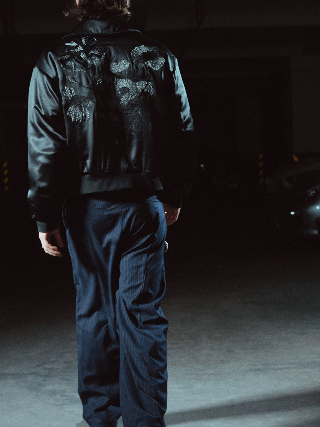 Floral noir jacket - Private property 