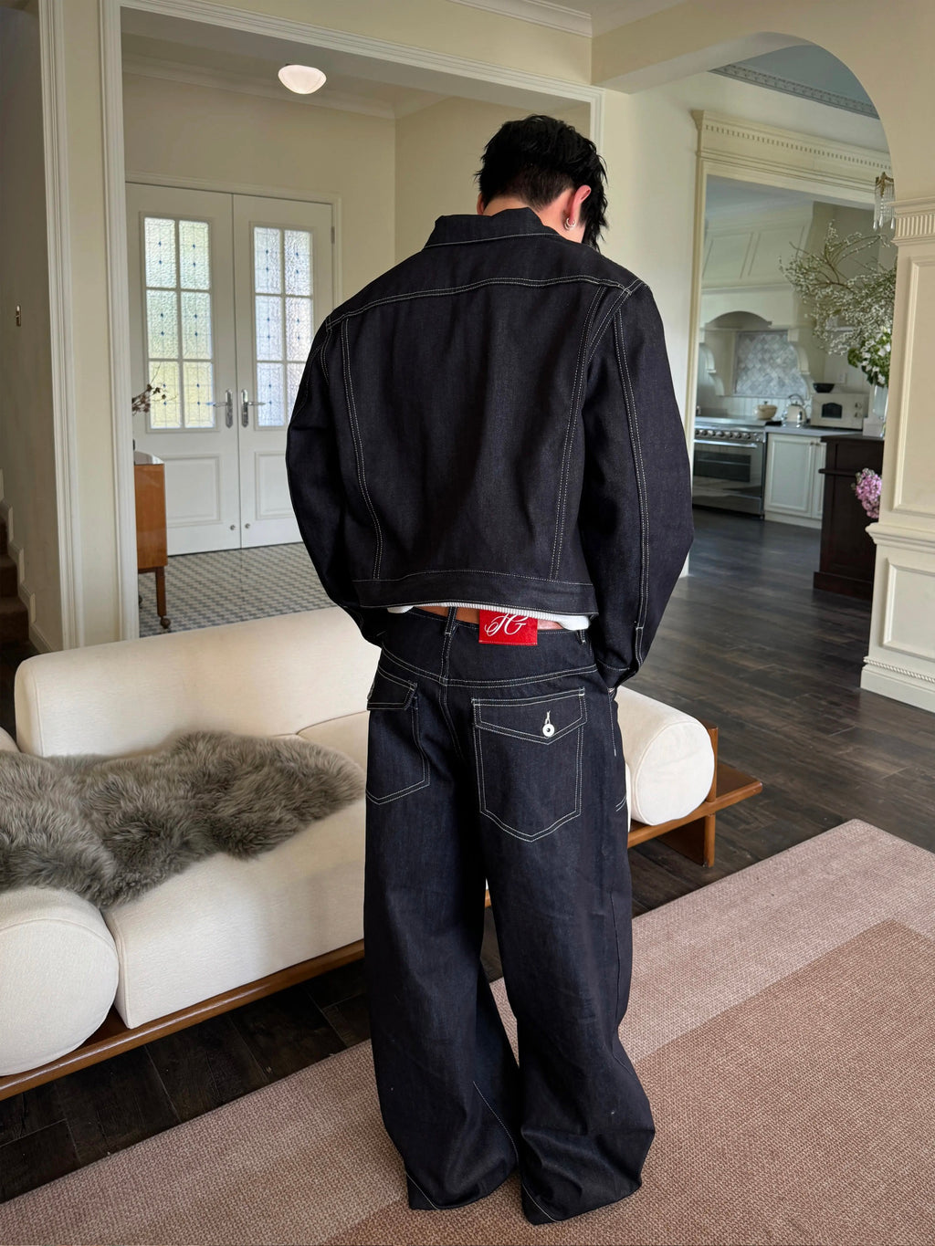 Classic Raw Denim Trucker Jacket - Private property 