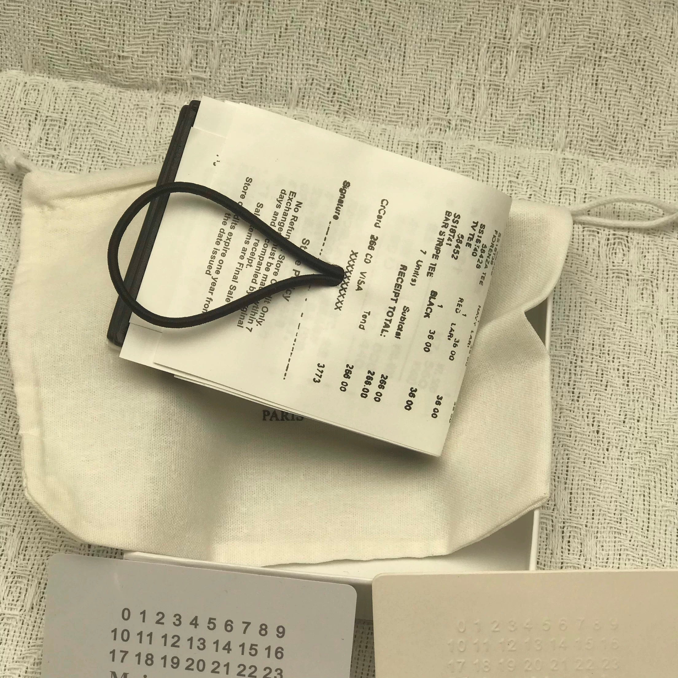 Maison Margiela receipt Dollar Bill Artisanal
Wallet - Private property 