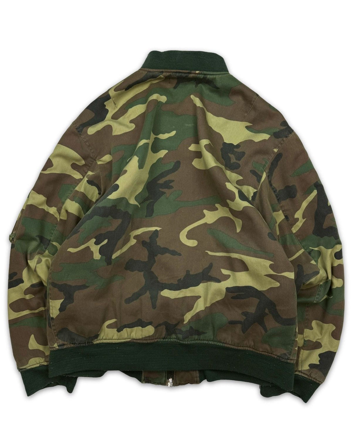 AW01 Raf Simons Riot Riot Camouflage
Patched Bomber Jacket - Private property 