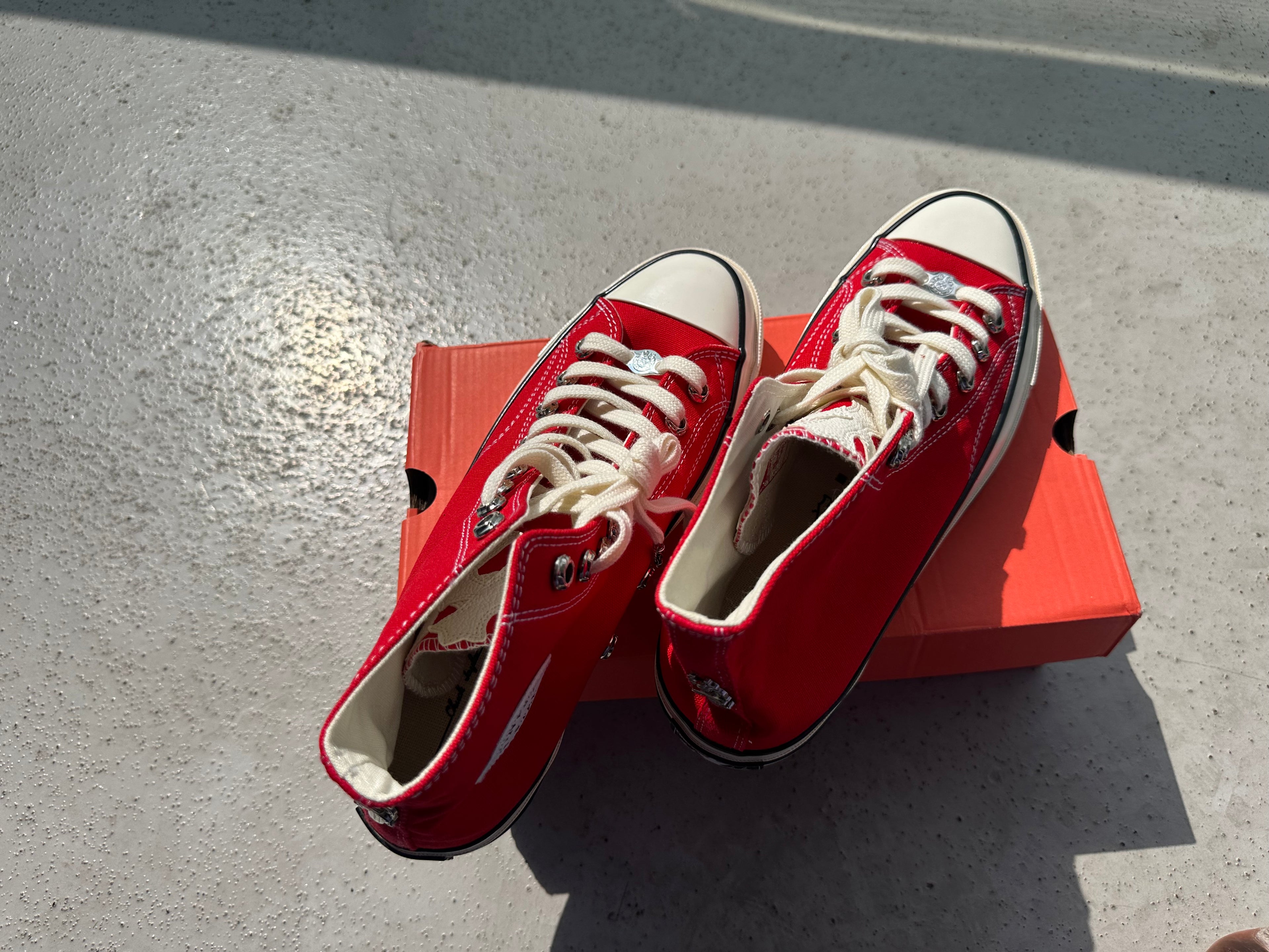 Chrome hearts red all stars converse - Private property 