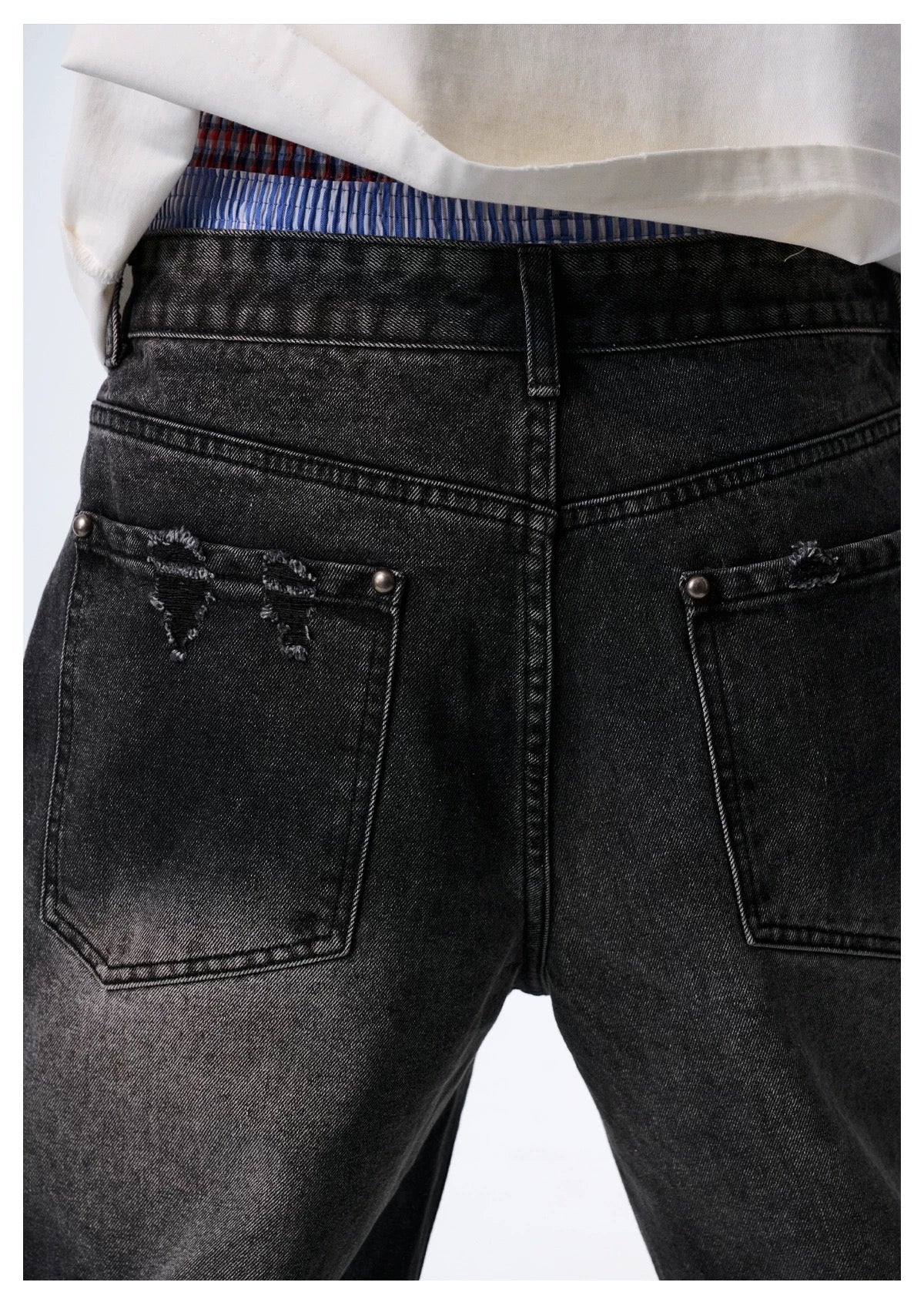 Dark washed denim - Private property 