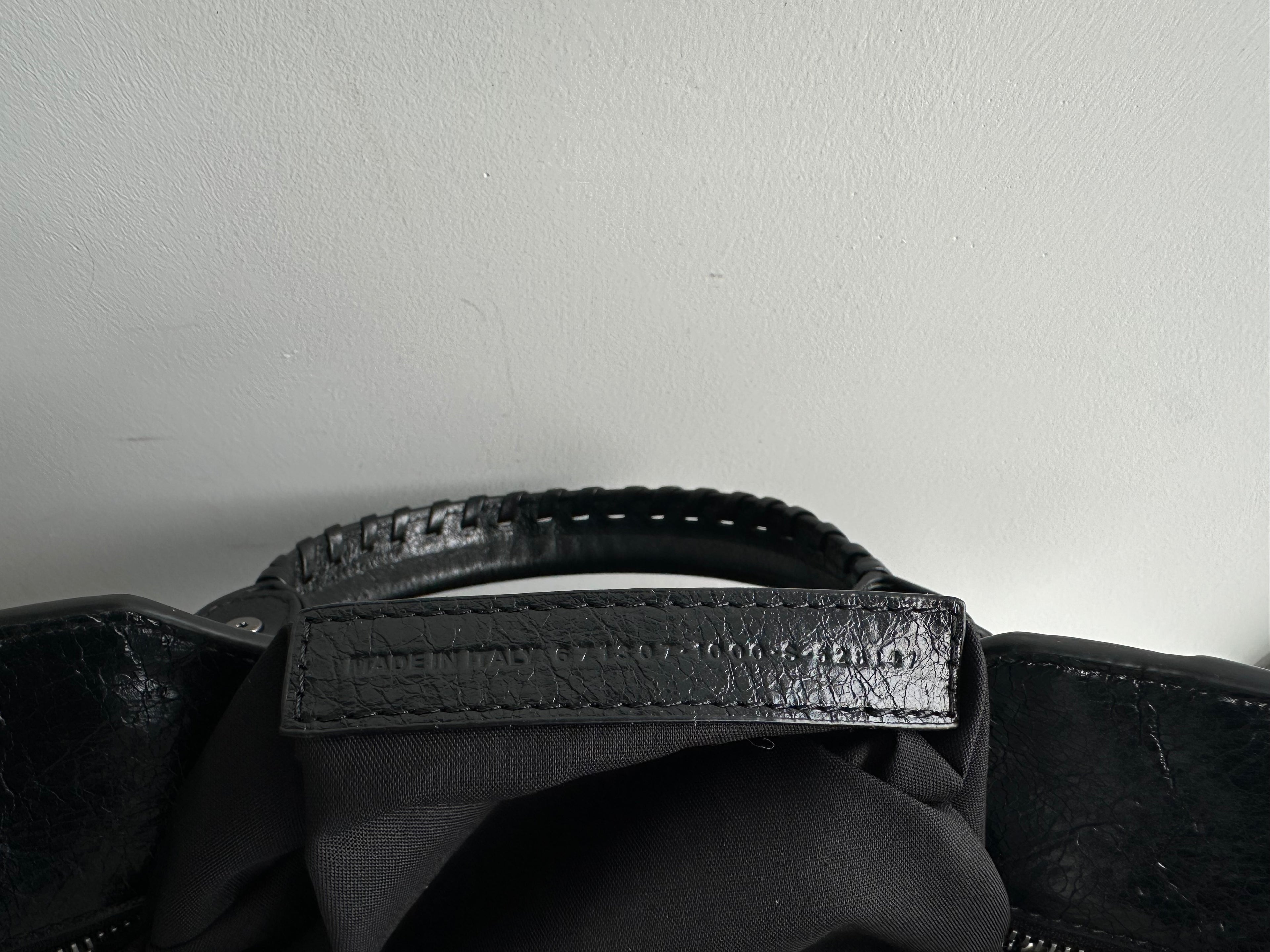 Archive leather stud bag - Private property 