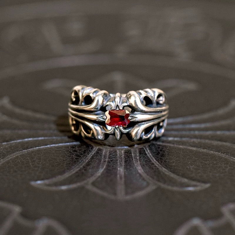 Chrome hearts rings with diamond gemstone - Private property 