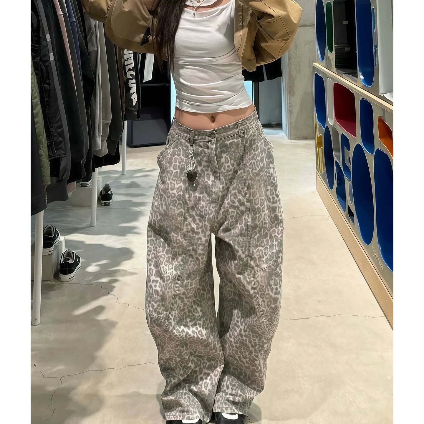 Leopard prints pants - Private property 
