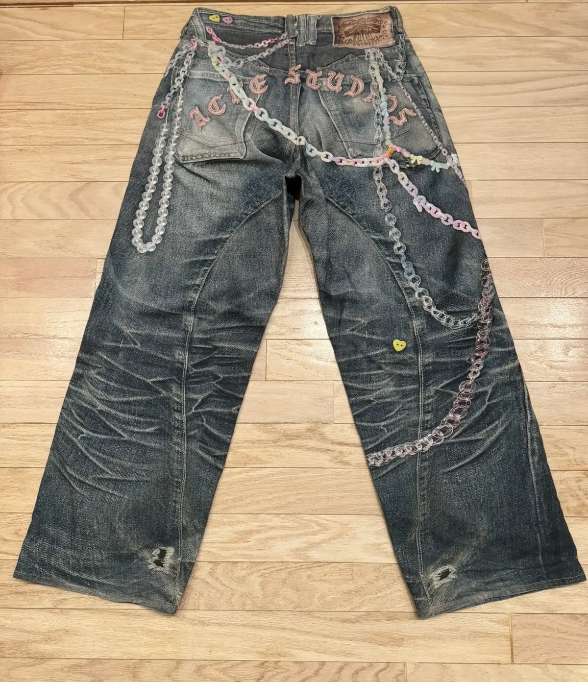 Acne studio 3rd print denim - Private property 