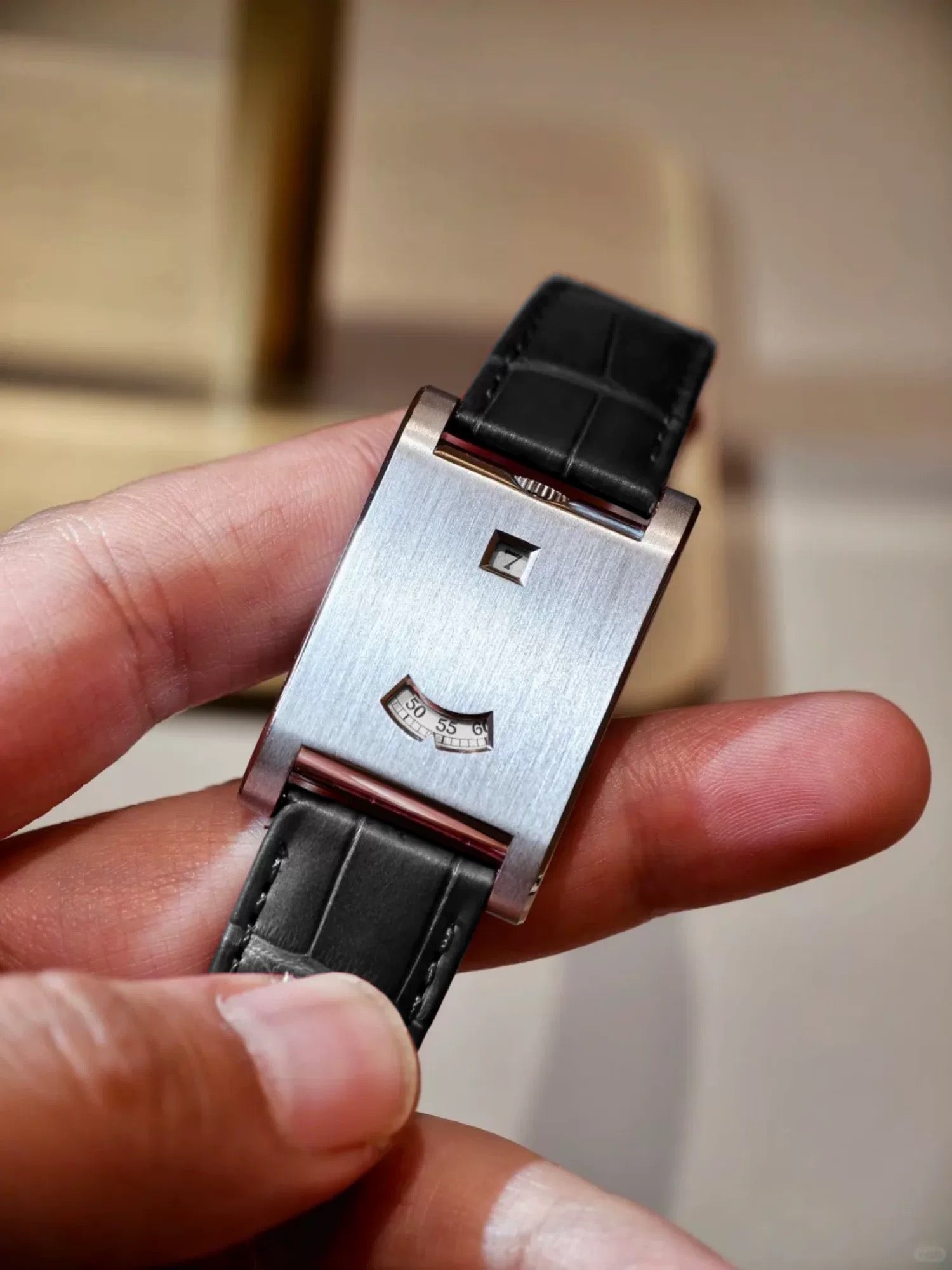 Retrograde watch - Private property 