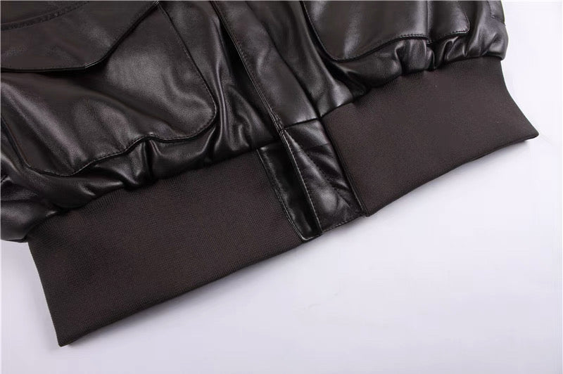 Vintage leather jacket - Private property 