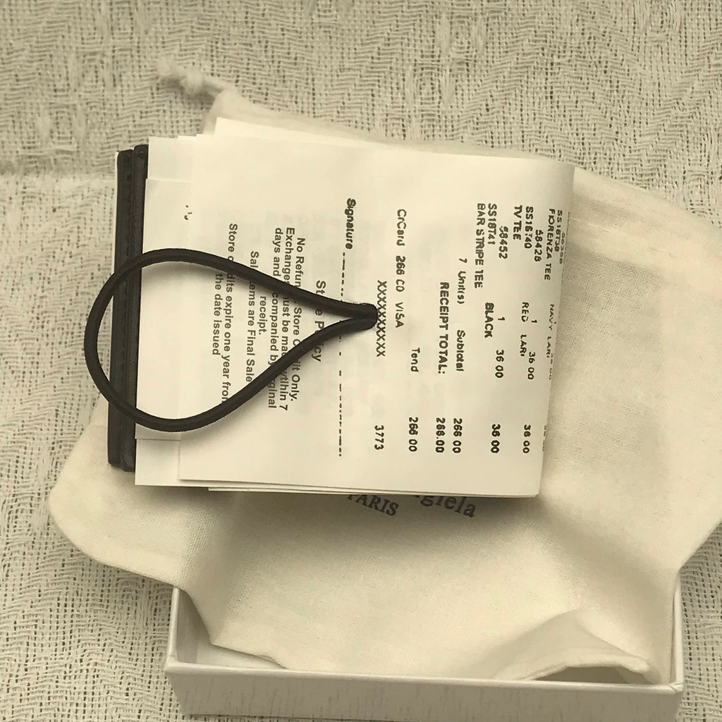 Maison Margiela receipt Dollar Bill Artisanal
Wallet - Private property 