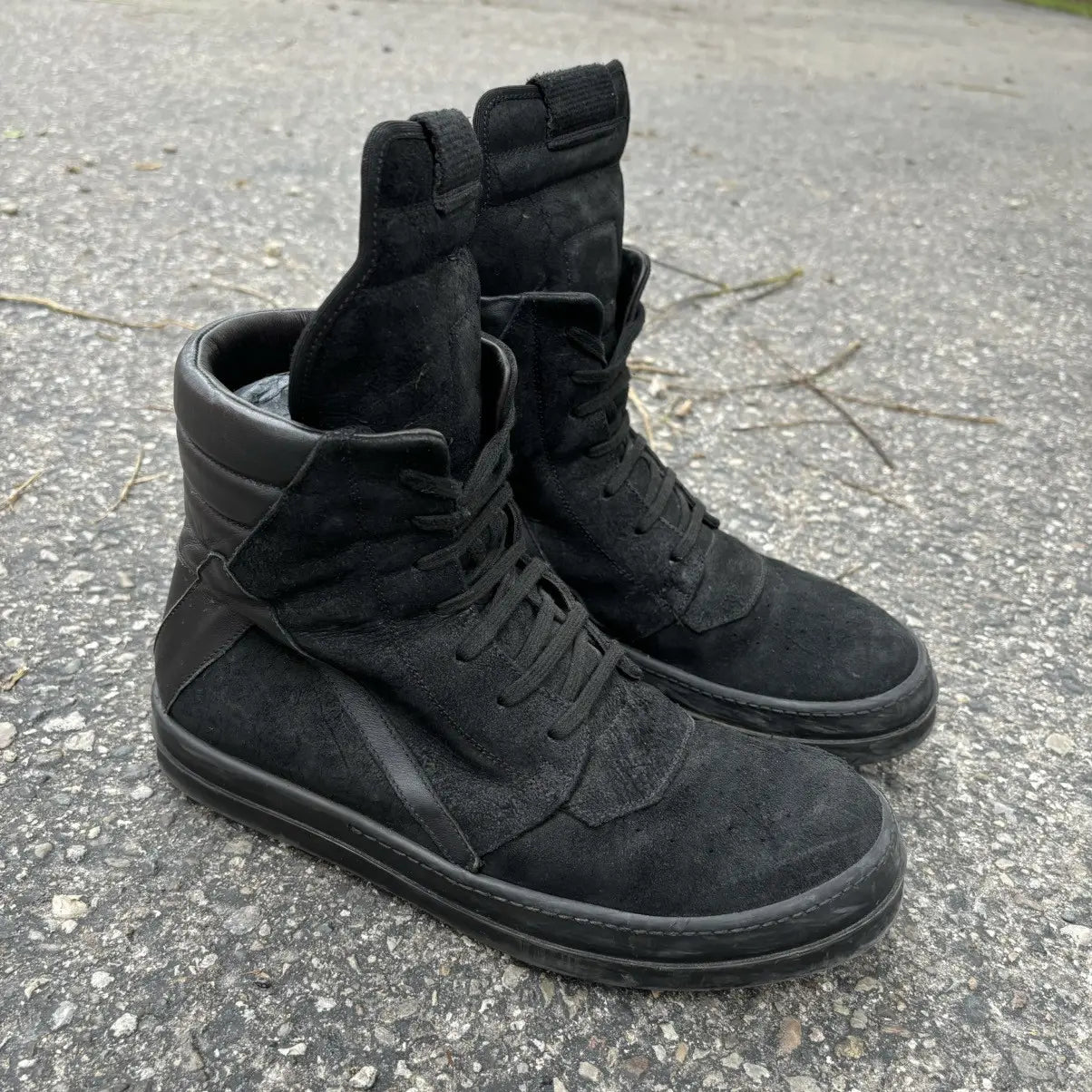 Rick Owens Hollywood Geobasket Sneakers - Private property 