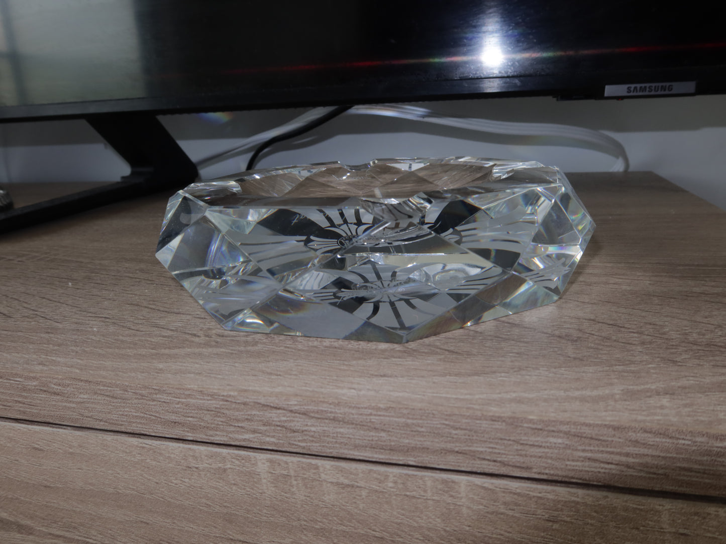 Chrome hearts baccarat glass ash tray - Private property 