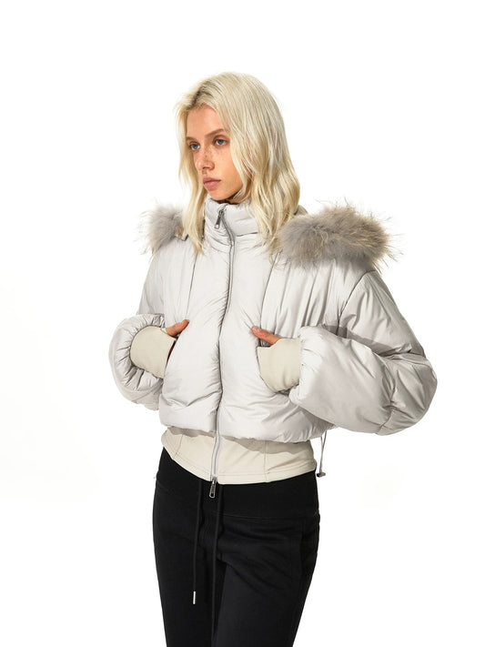 Fur puffer jacket - Private property 
