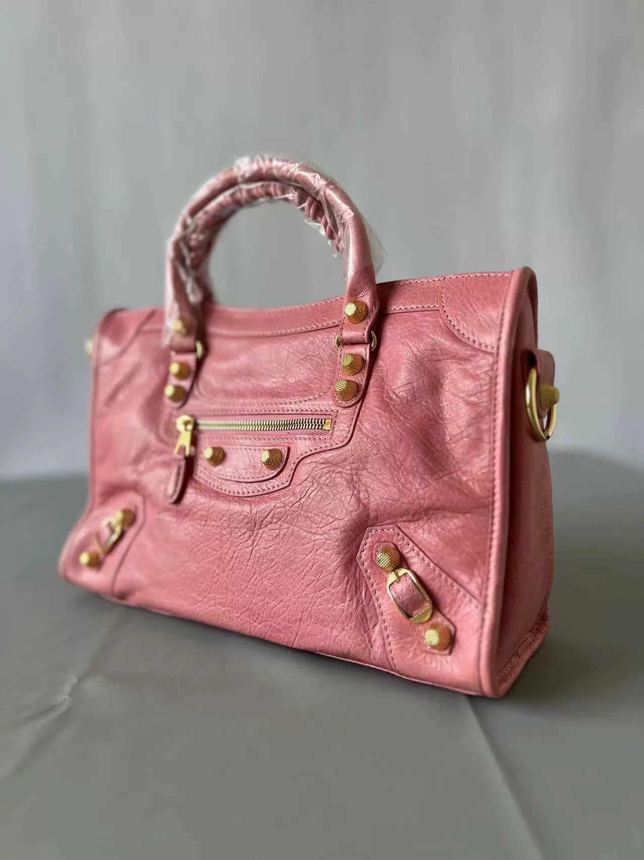 Balenciaga city leather stud bag - Private property 