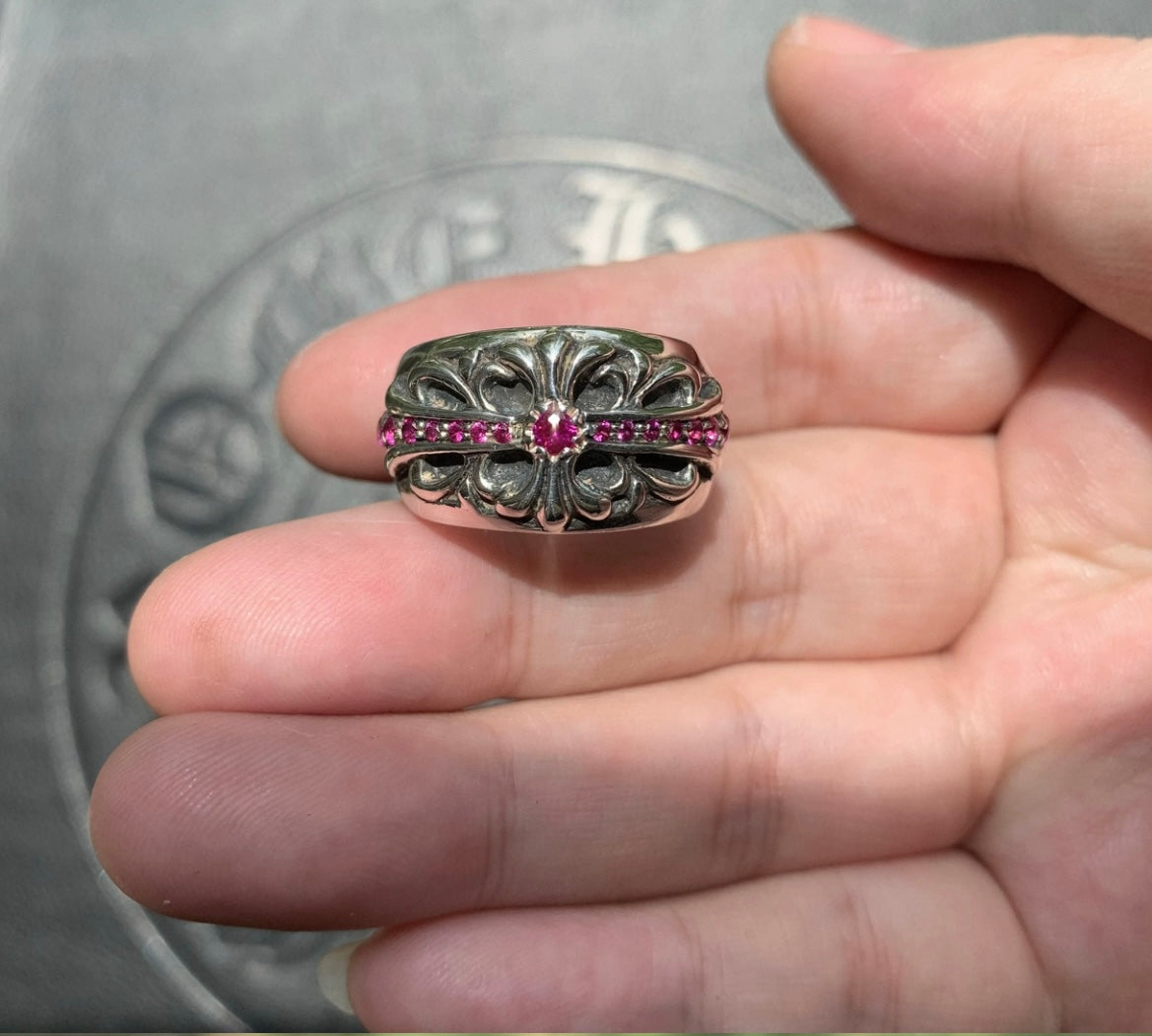 Chrome hearts rings with diamond gemstone - Private property 