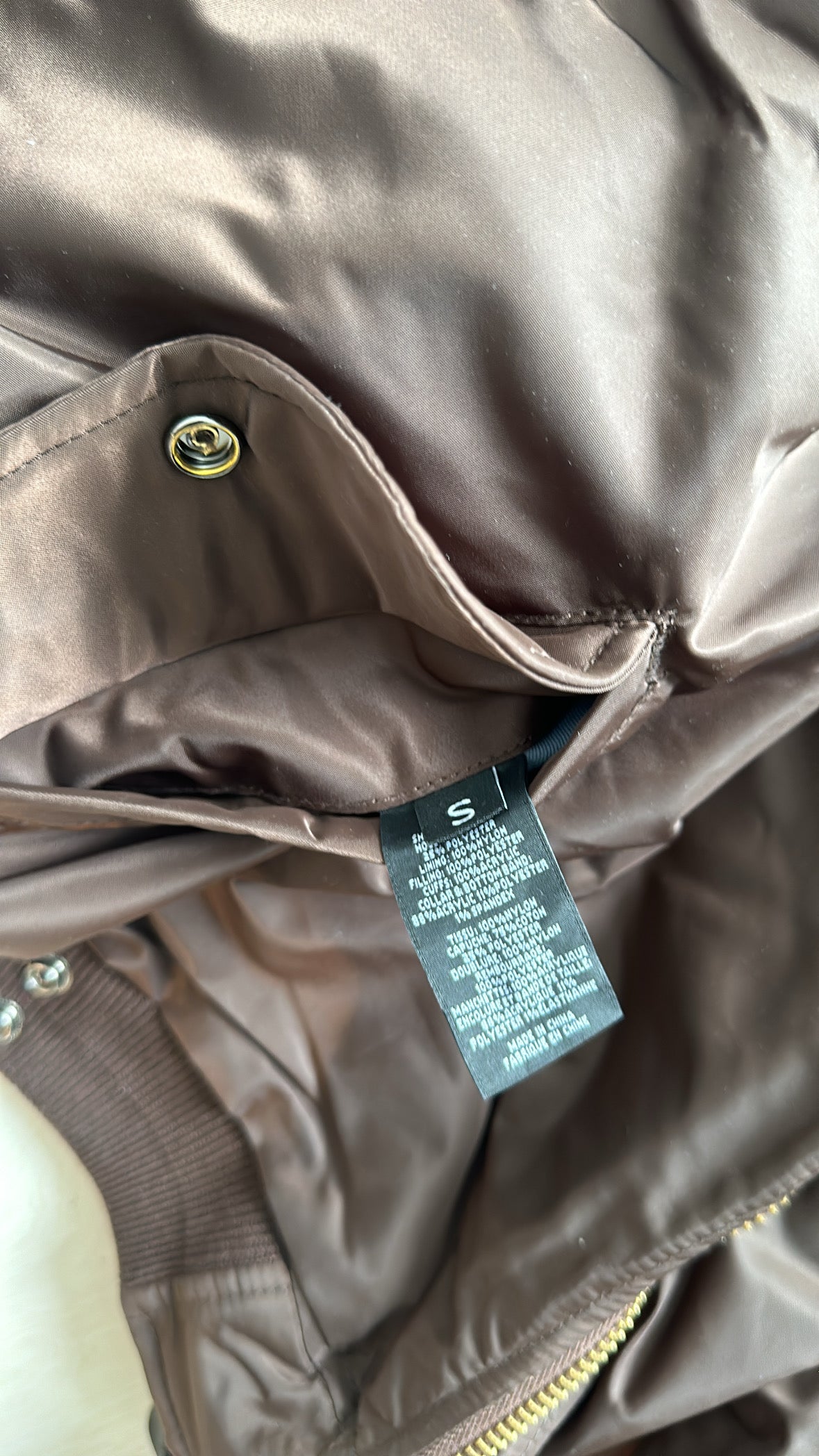 Vetements brown bomber jacket - Private property 