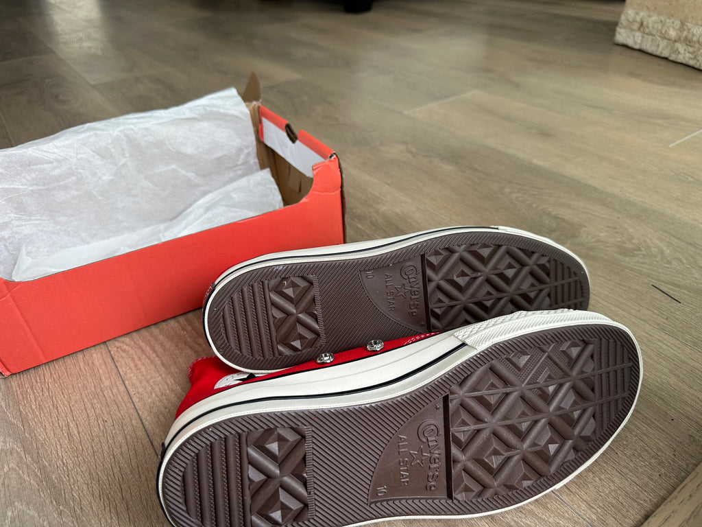 Chrome hearts red all stars converse - Private property 
