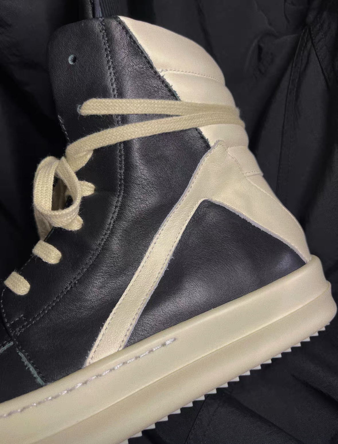 Rick Owens Hollywood Geobasket Sneakers - Private property 