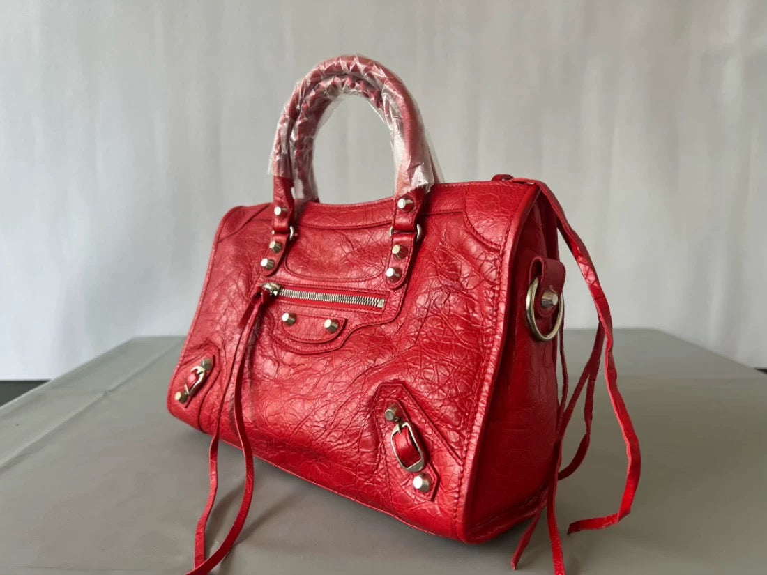 Balenciaga city leather stud bag - Private property 