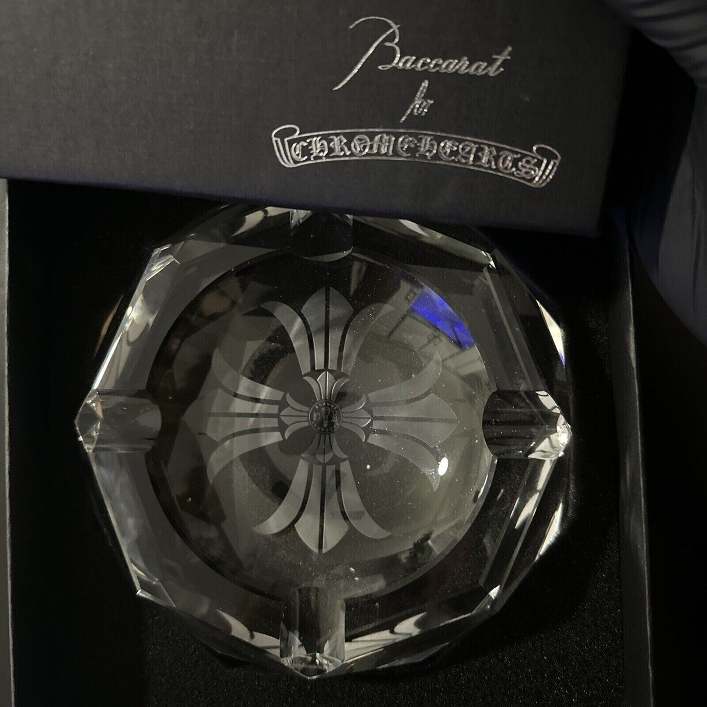 Chrome hearts baccarat glass ash tray - Private property 