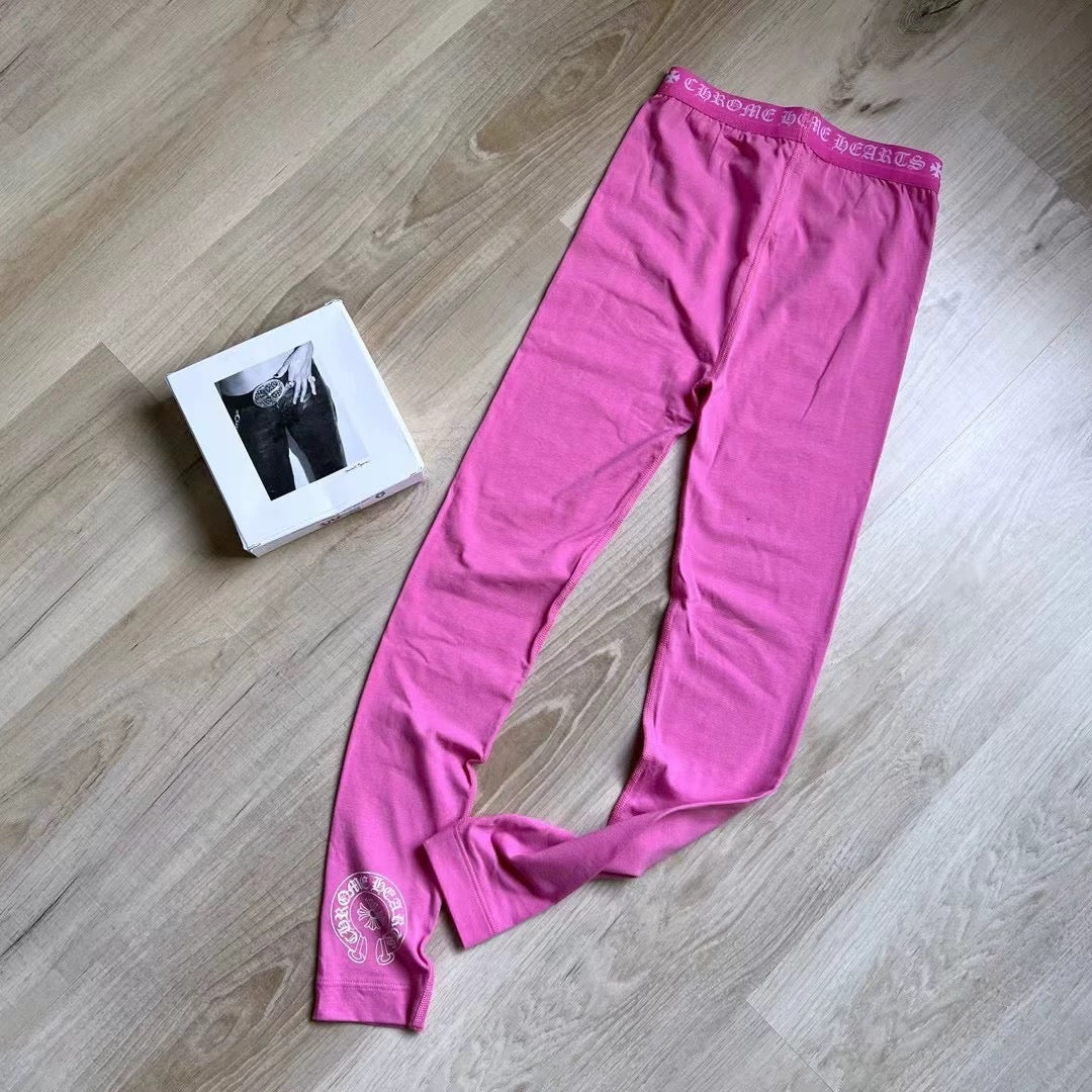 Chrome hearts pink leggings - Private property 
